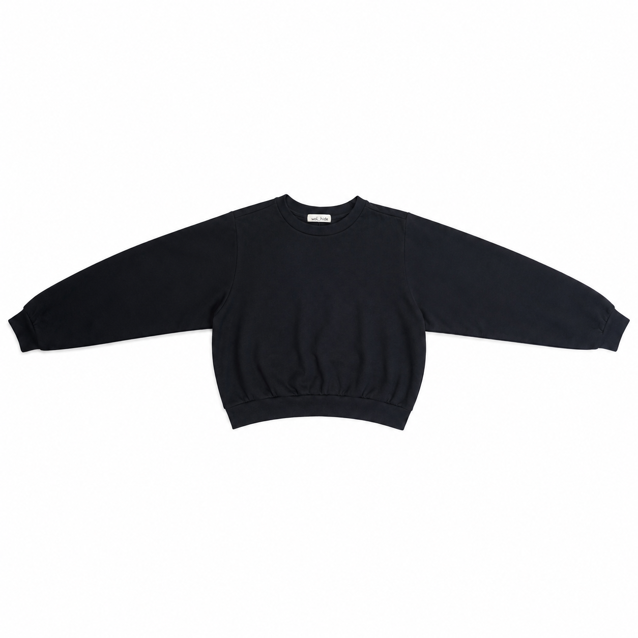 EASY SUMMER SWEATSHIRT - BLACK