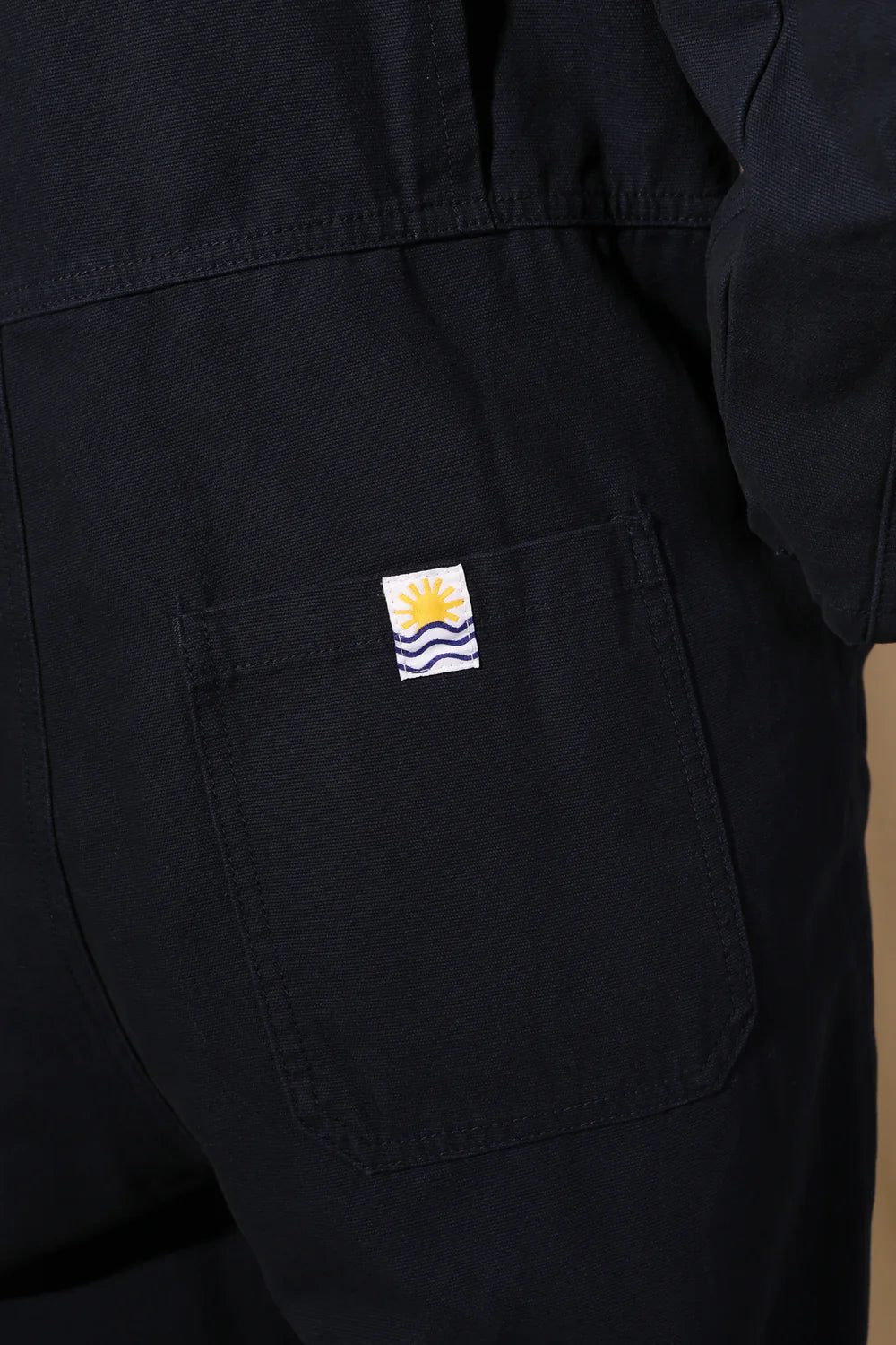SAMPLE - DOMINIC BOILERSUIT - NAVY (STAINED)