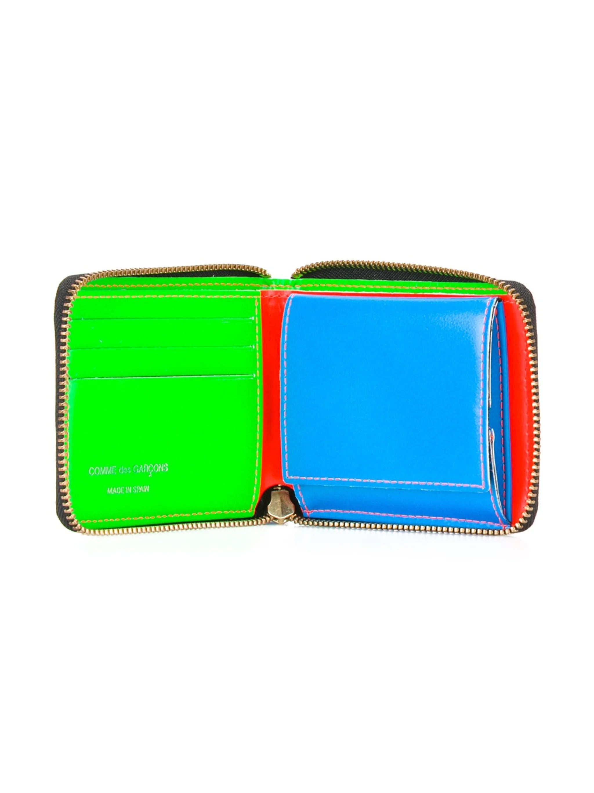 FULL ZIP AROUND WALLET - ORANGE