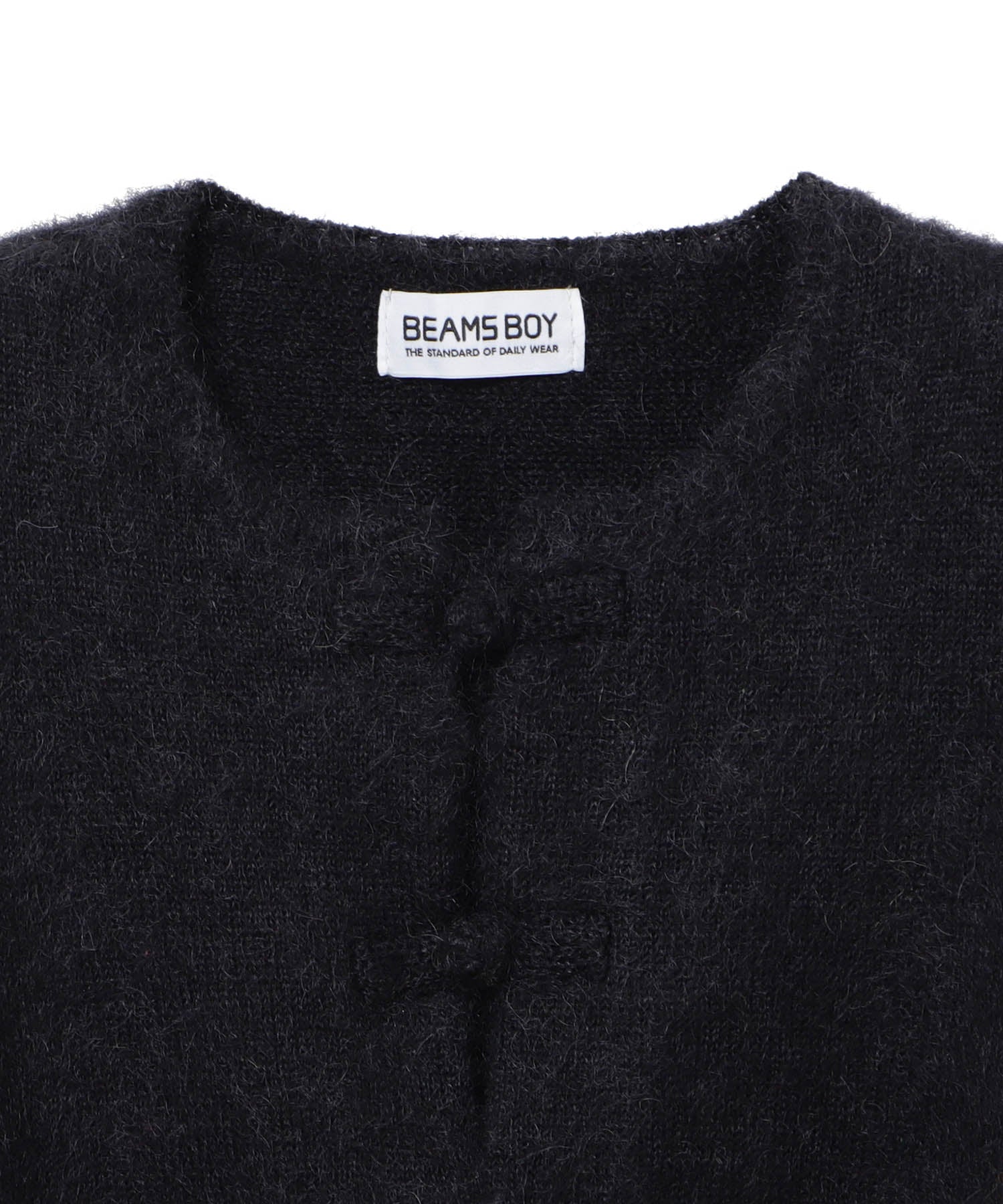 G. BUTTON VEST - CHARCOAL