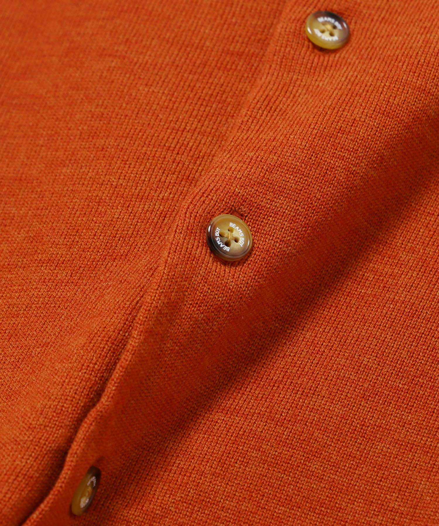 BUTTON CARDIGAN - ORANGE