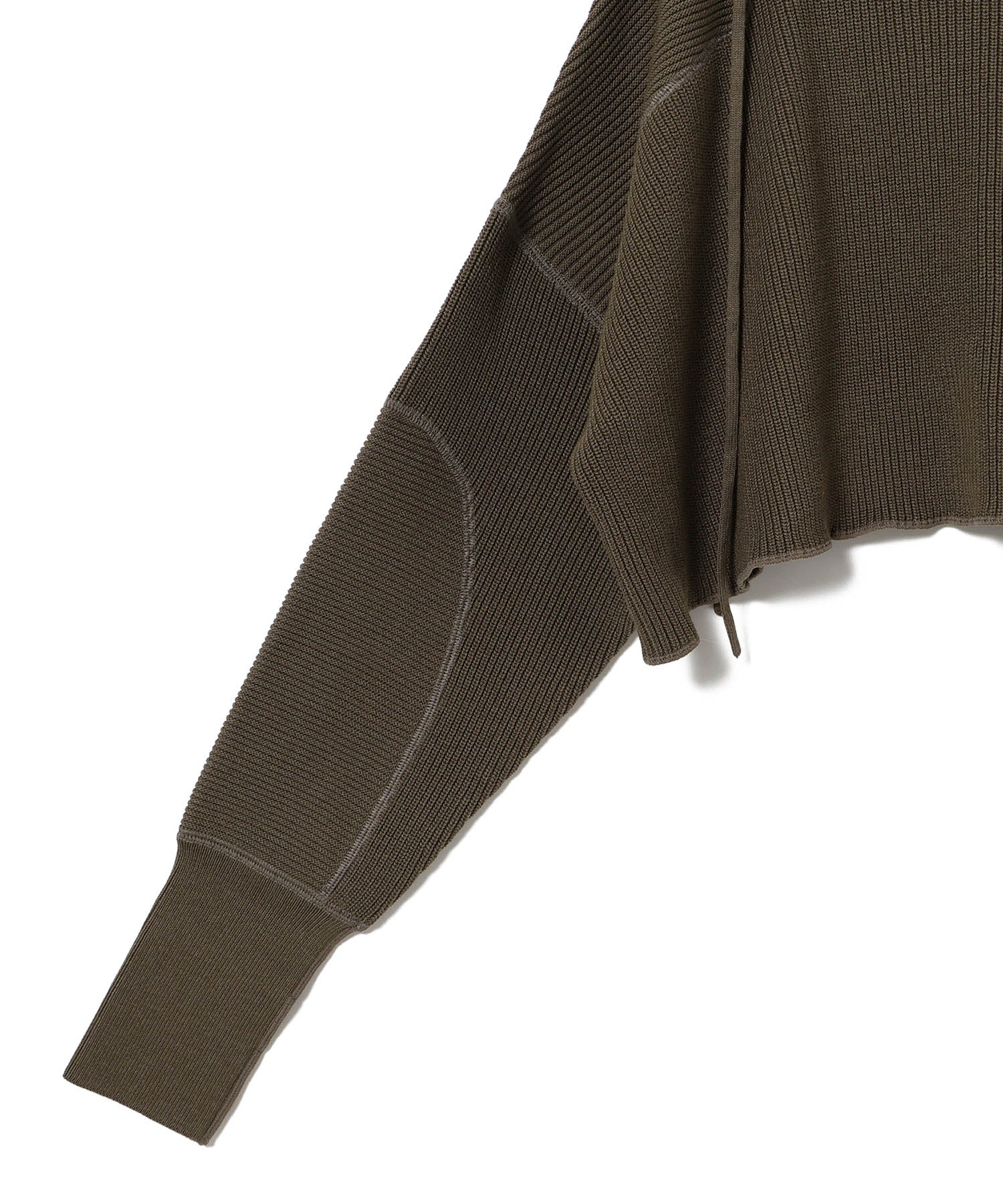 SHORT PULLOVER - OLIVE