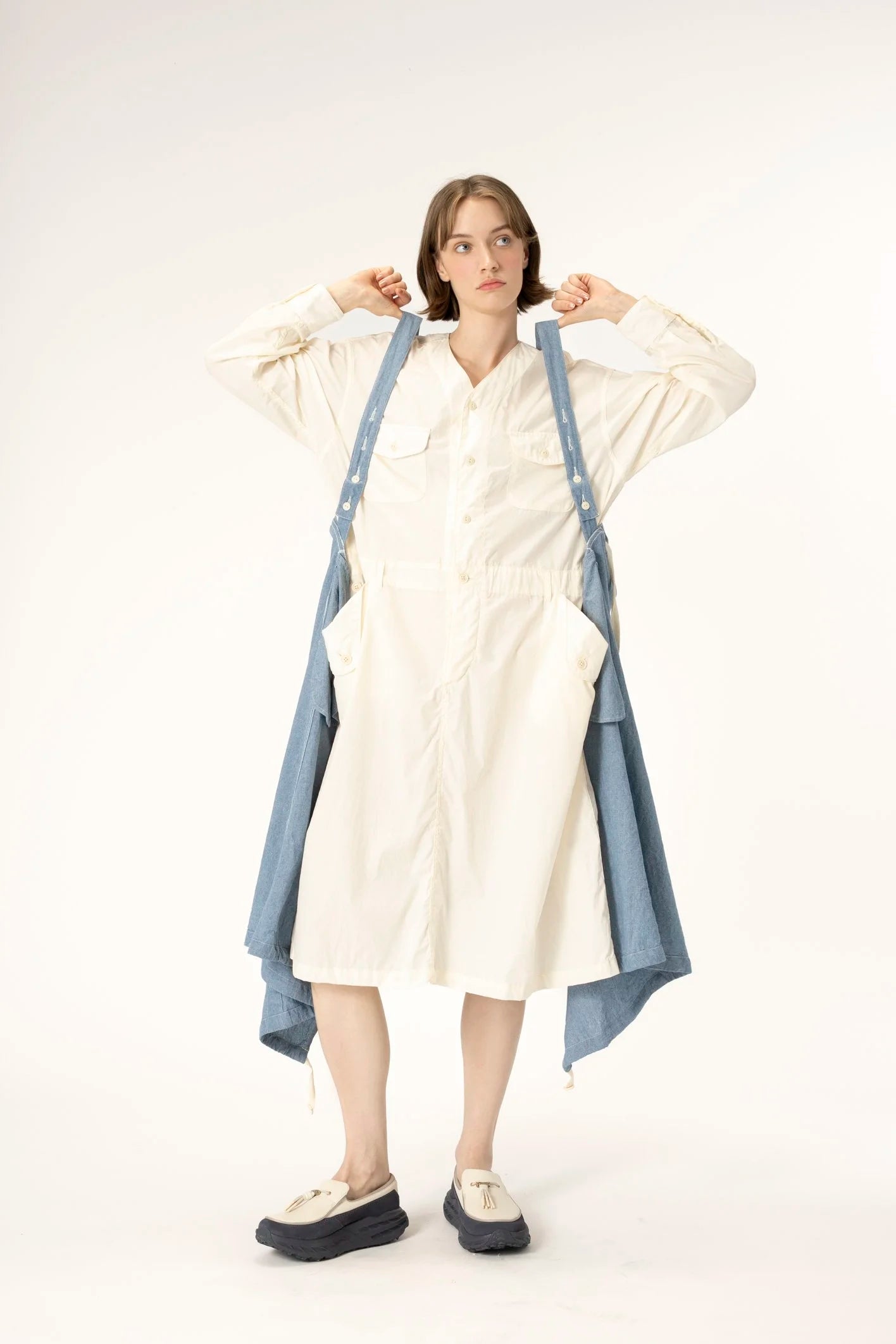 EXPLORER DRESS - LIGHT BLUE