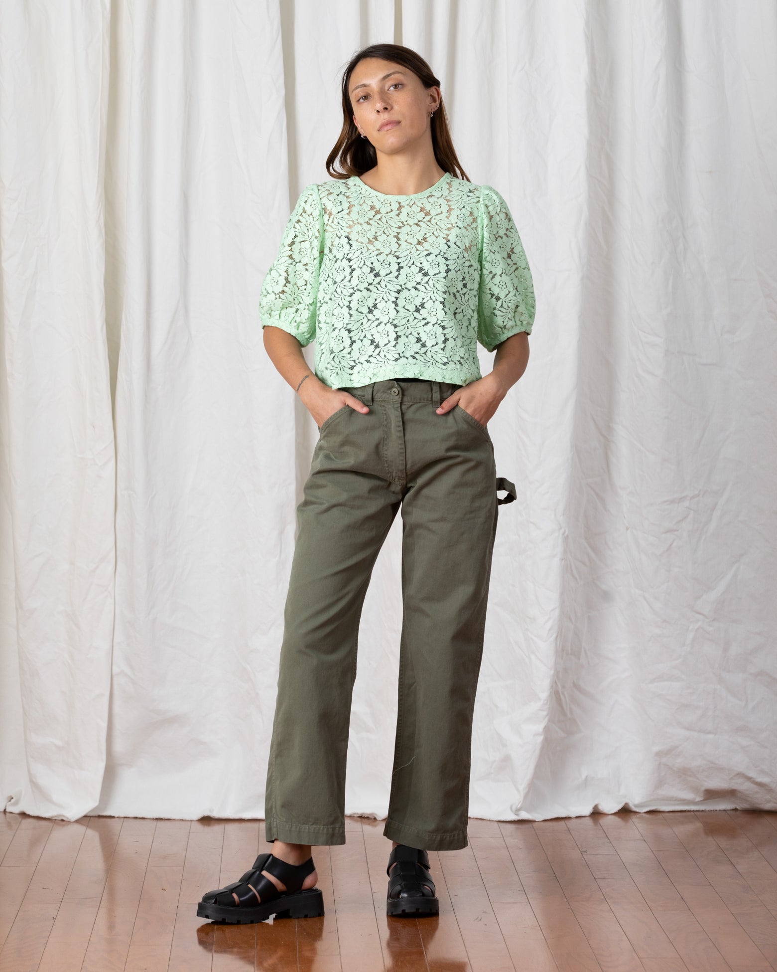 SAMPLE - PAINTER PANT - MULBERRY