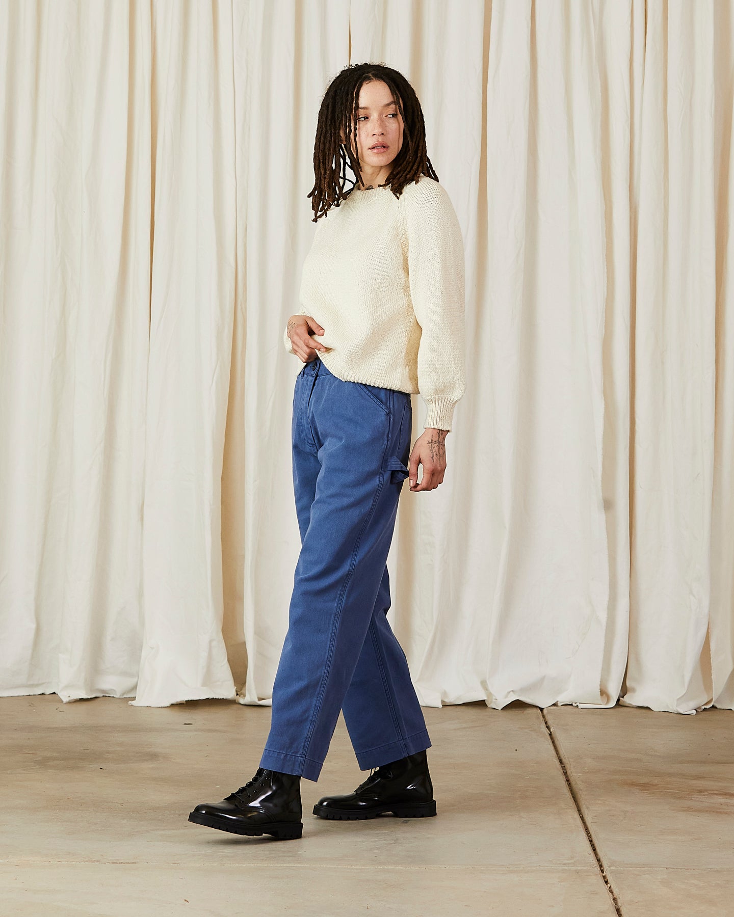SAMPLE - PAINTER PANT - FADED INDIGO