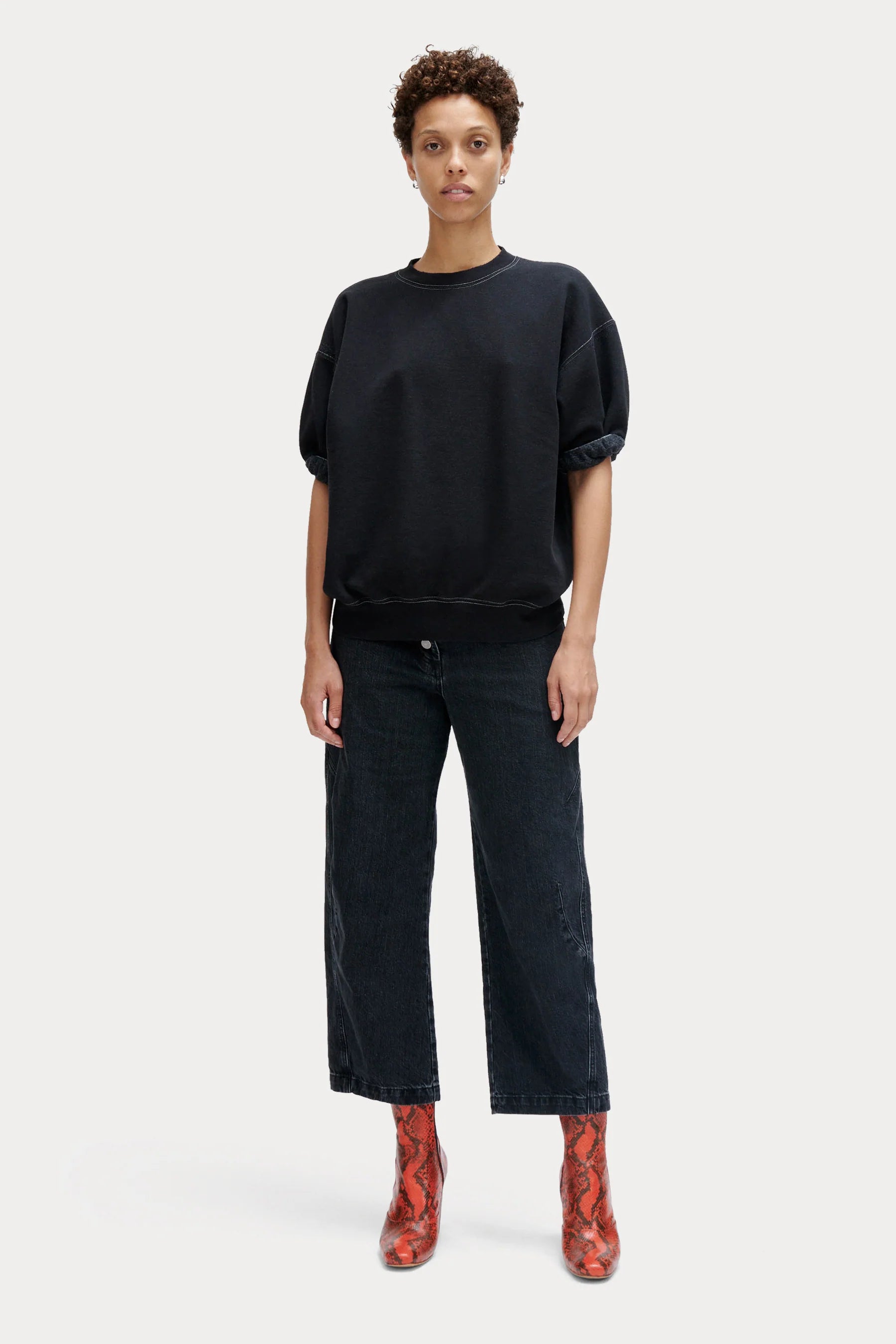 STANZA SWEATSHIRT - CHARCOAL