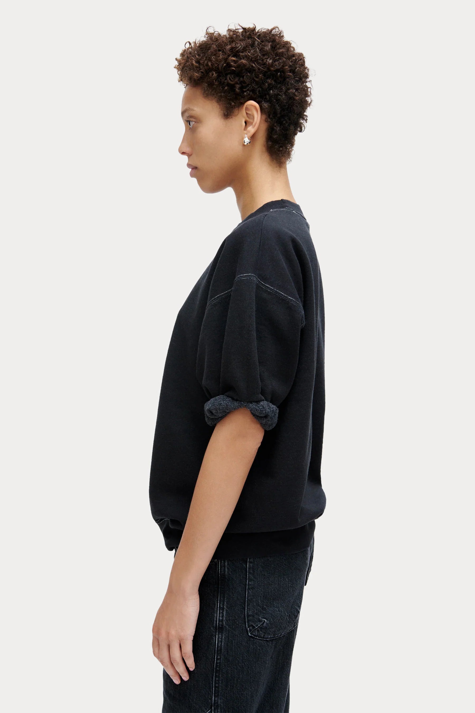 STANZA SWEATSHIRT - CHARCOAL
