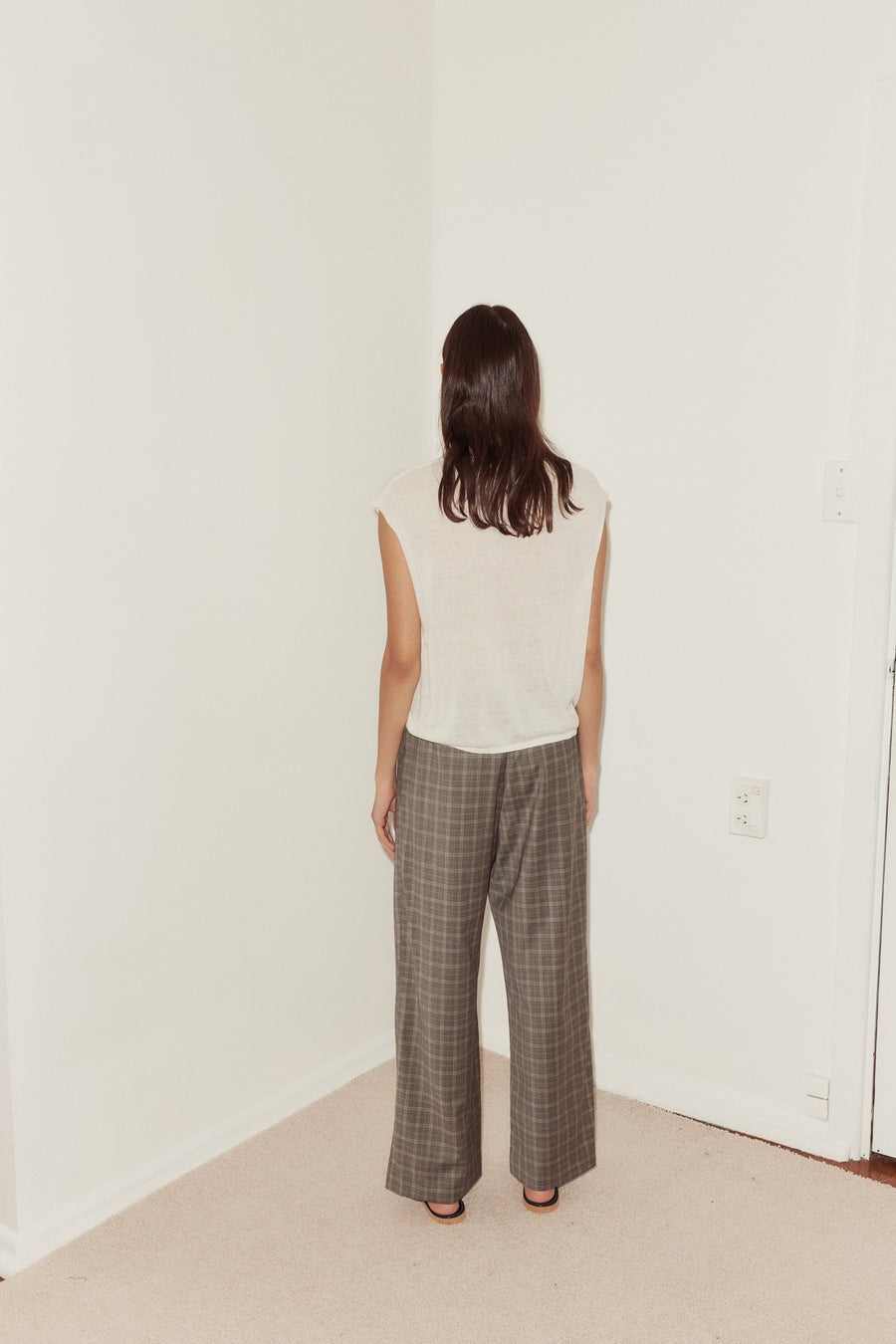 TAILORED PANTS - EVERYDAY CHECK