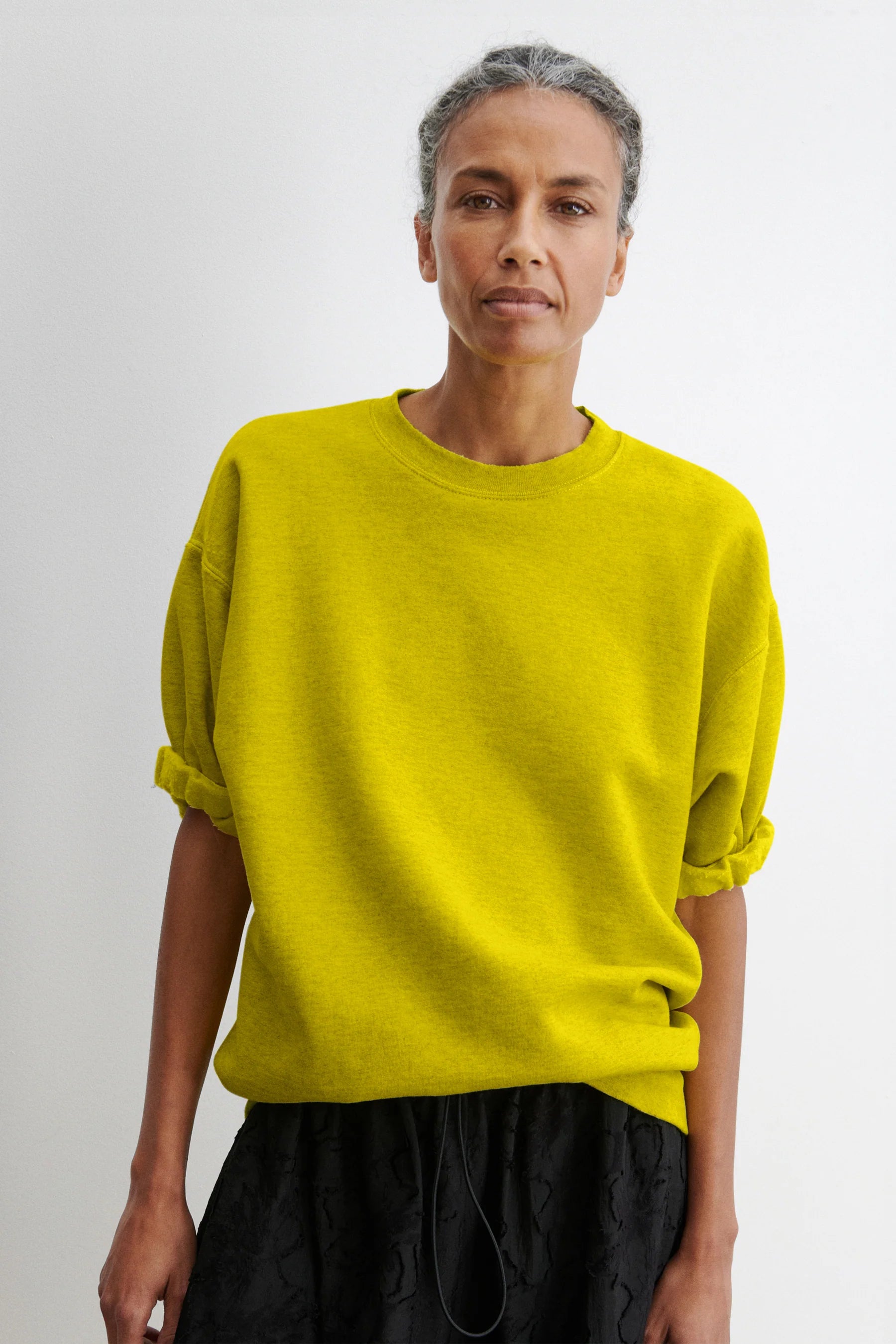 STANZA SWEATSHIRT - CITRON