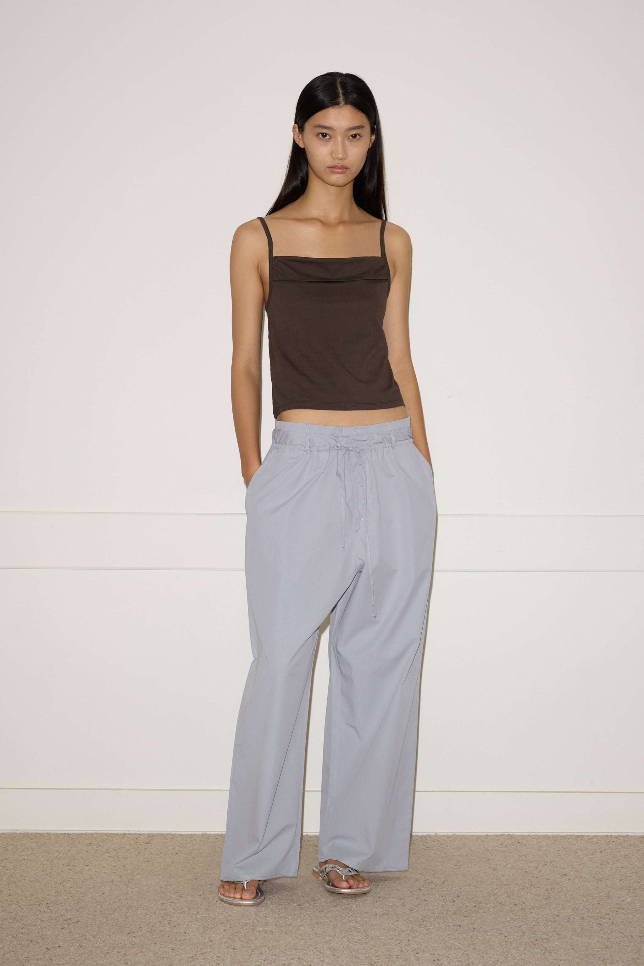 TWO BAND PANT - CORNFLOWER