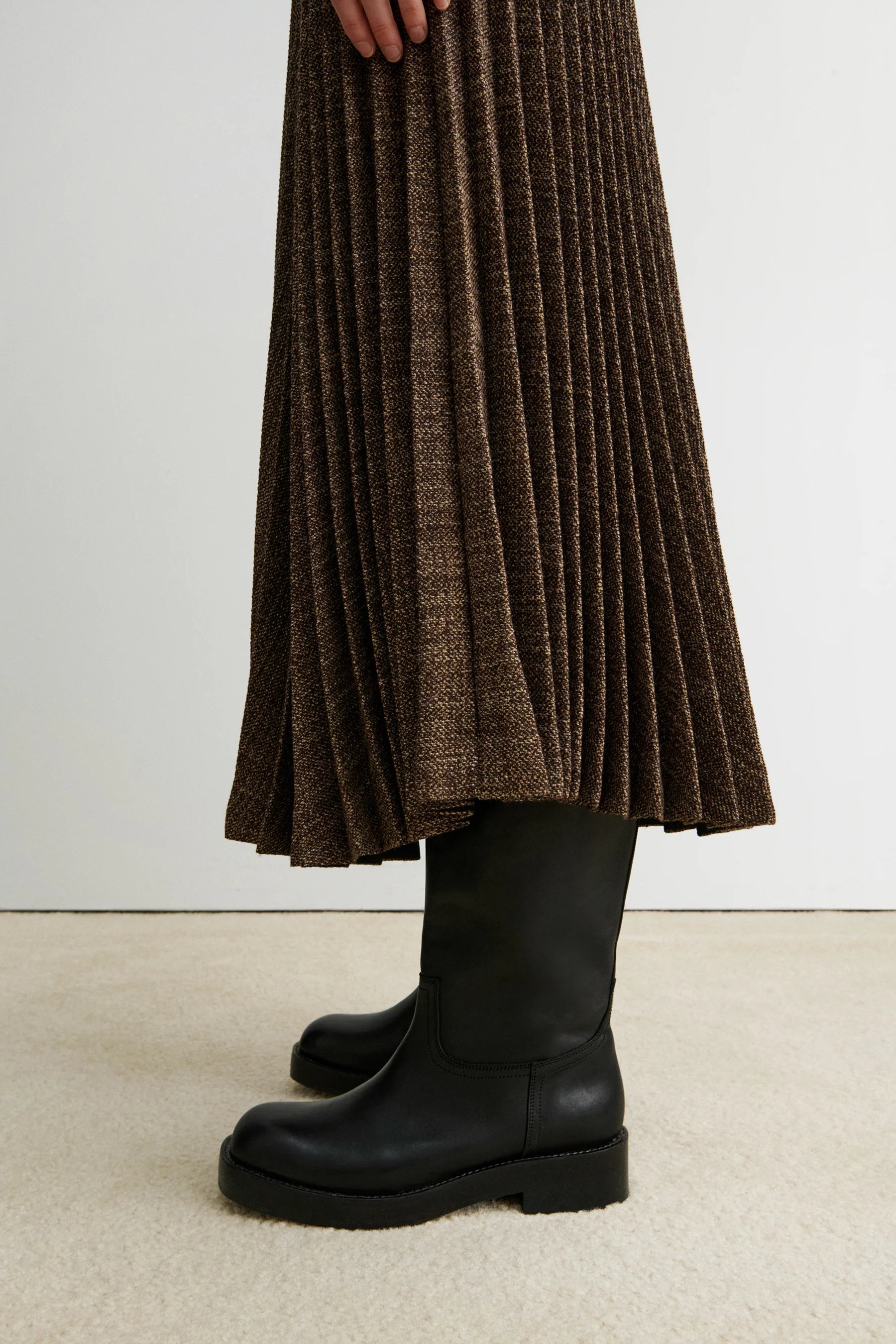 MOTO BOOT - BLACK