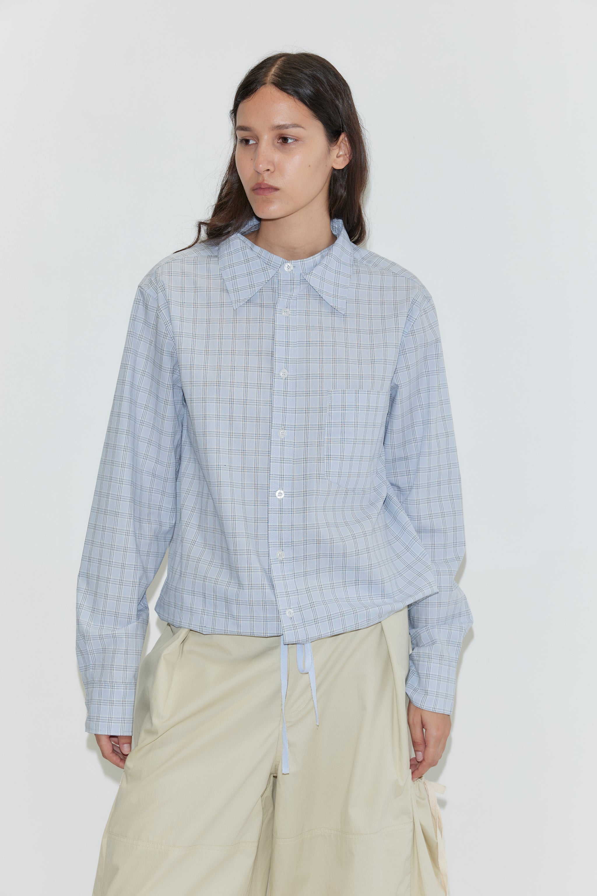 STAND SHIRT - POWDER CHECK
