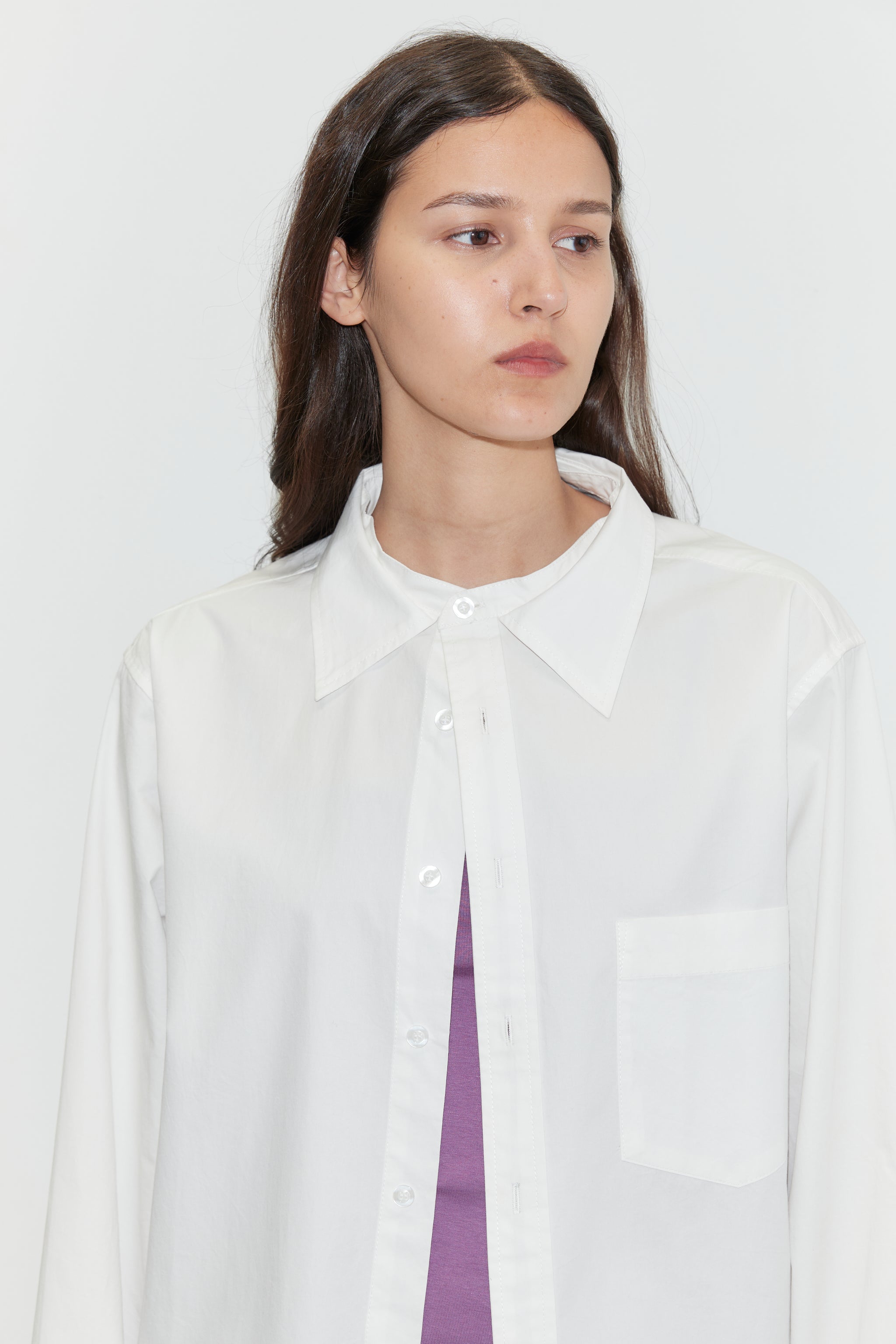 STAND SHIRT - WHITE