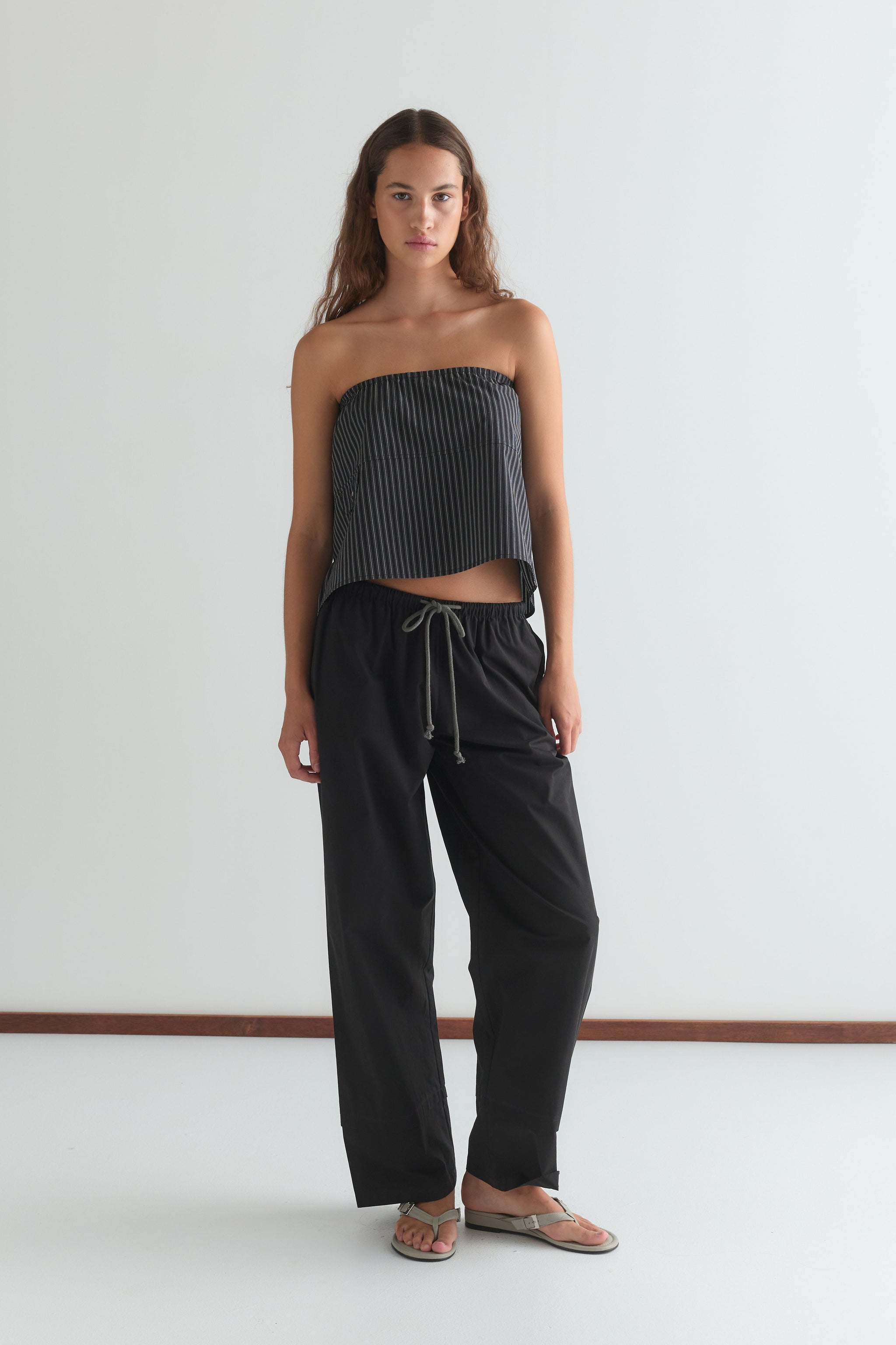 LAYERED PANT - BLACK