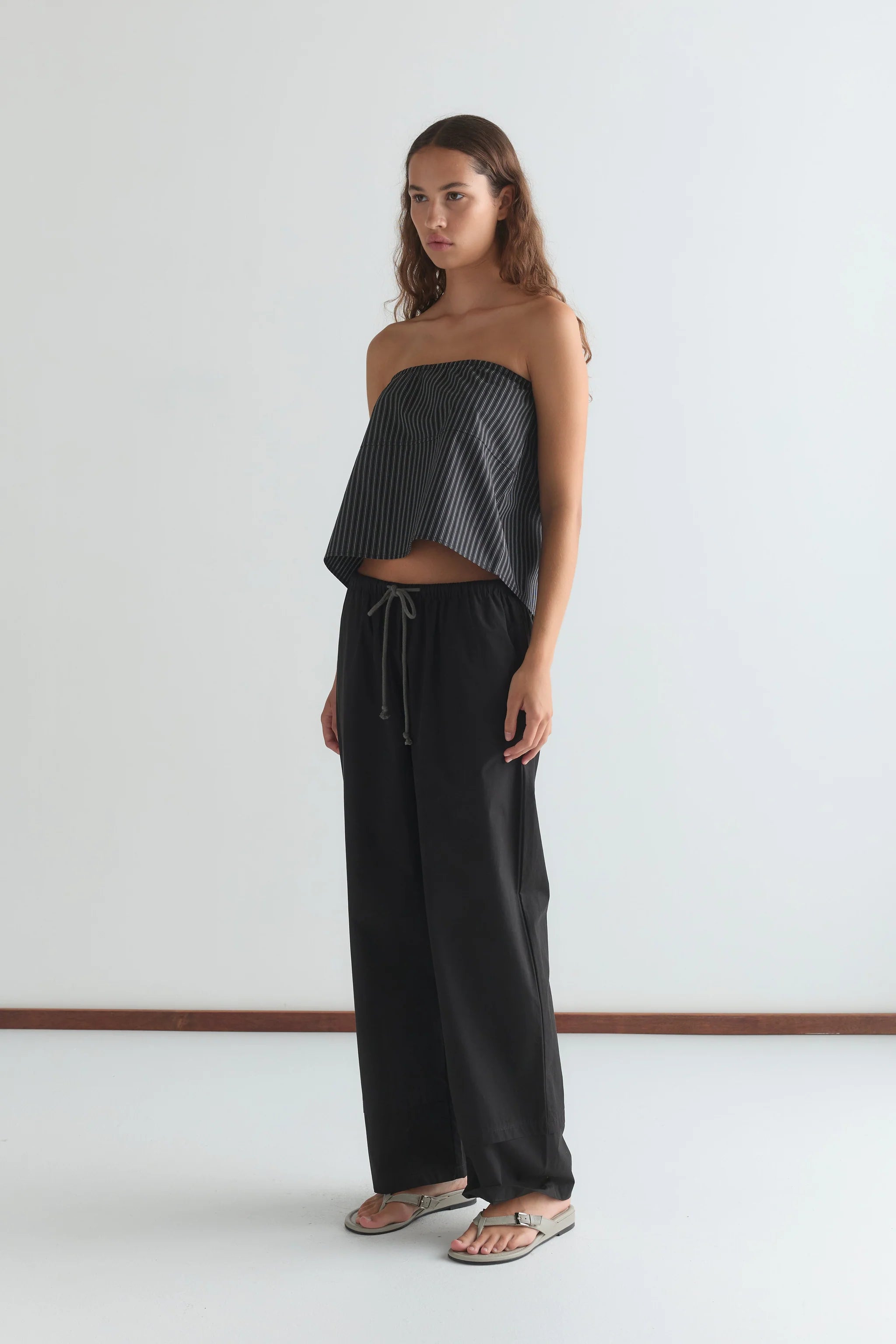 LAYERED PANT - BLACK