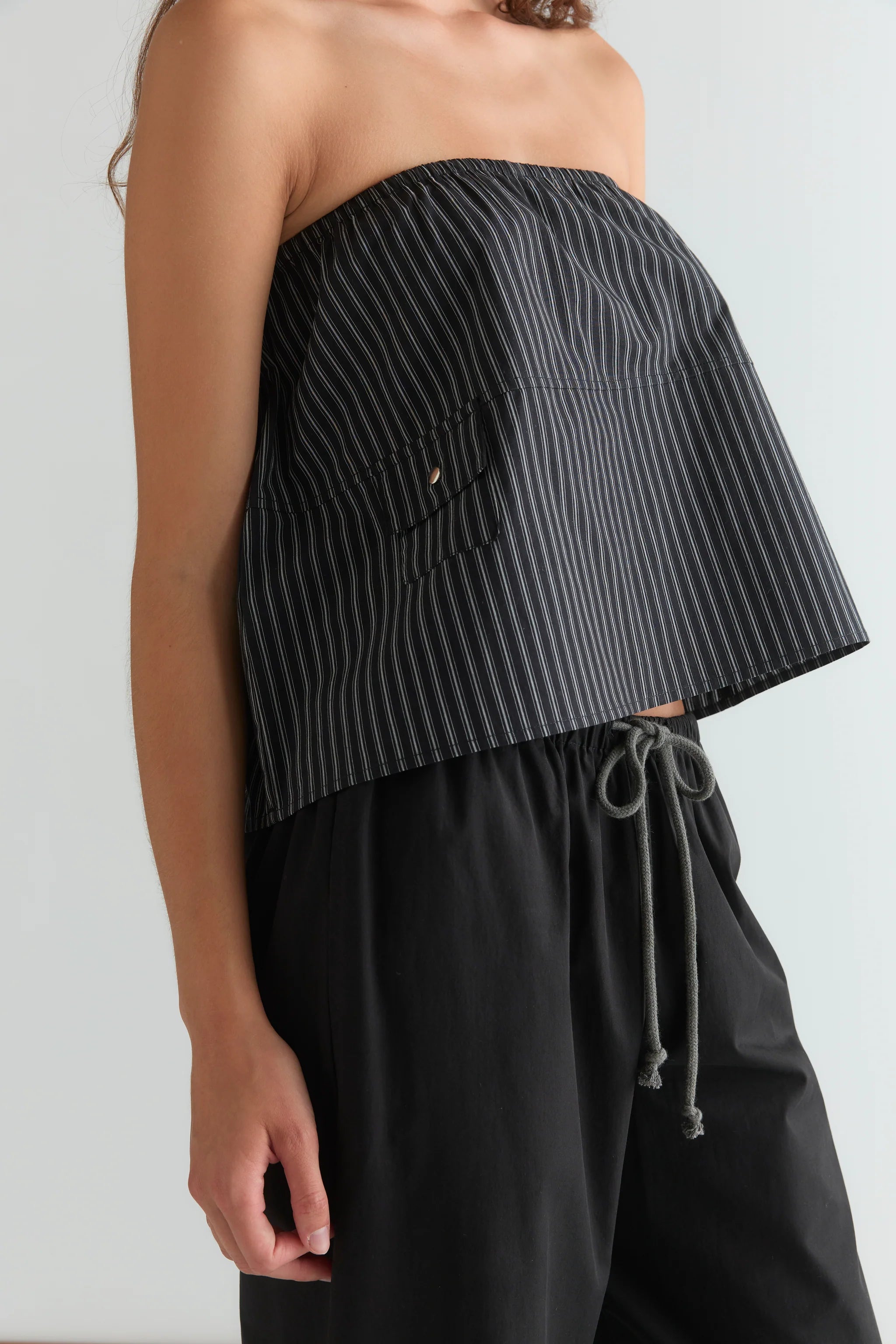 LAYERED PANT - BLACK