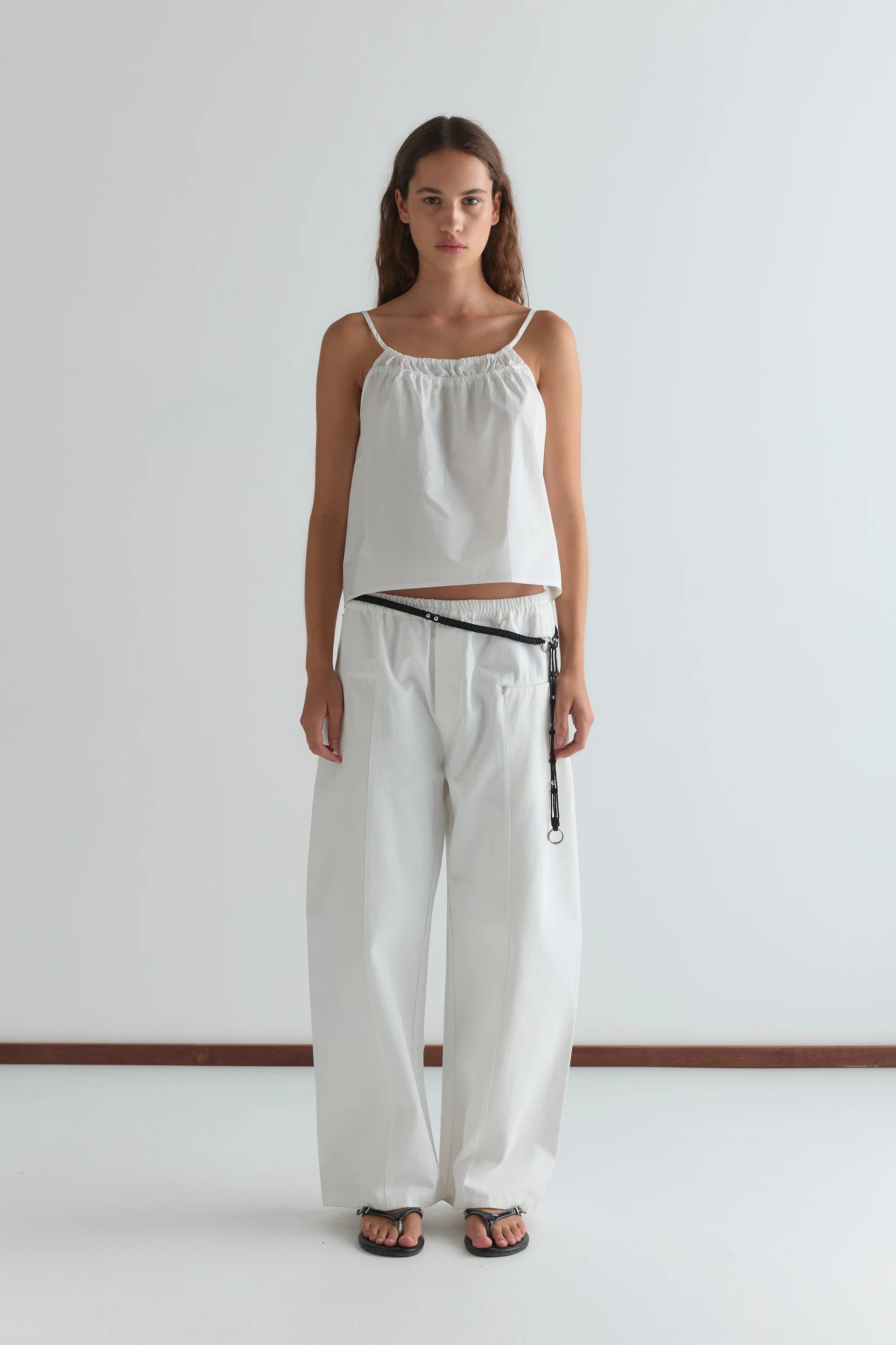 DOUBLE LAYER TOP - WHITE