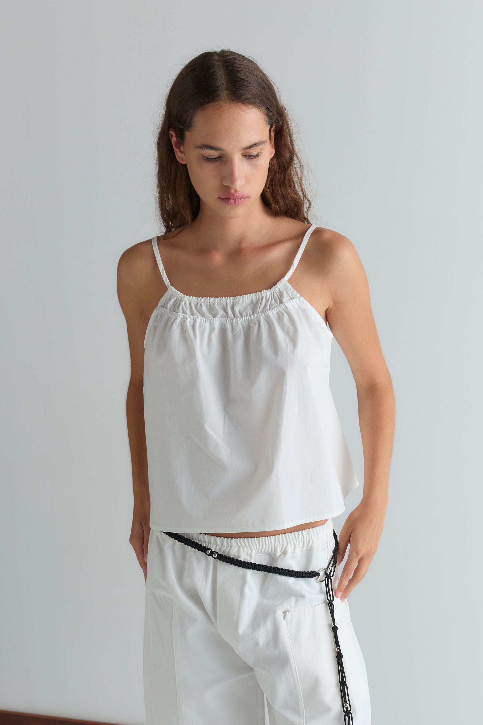 DOUBLE LAYER TOP - WHITE