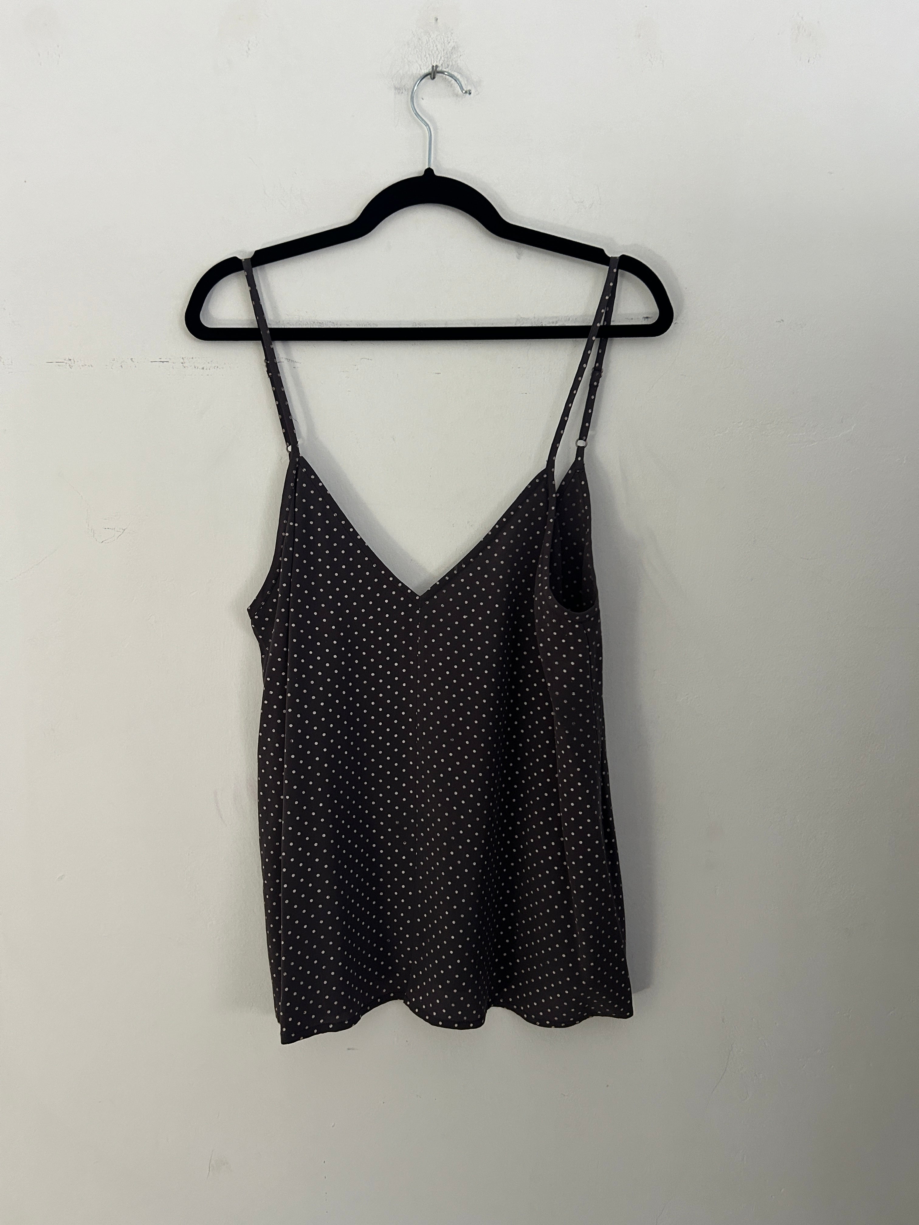 SAMPLE - SLIP TOP - GRAY DOT