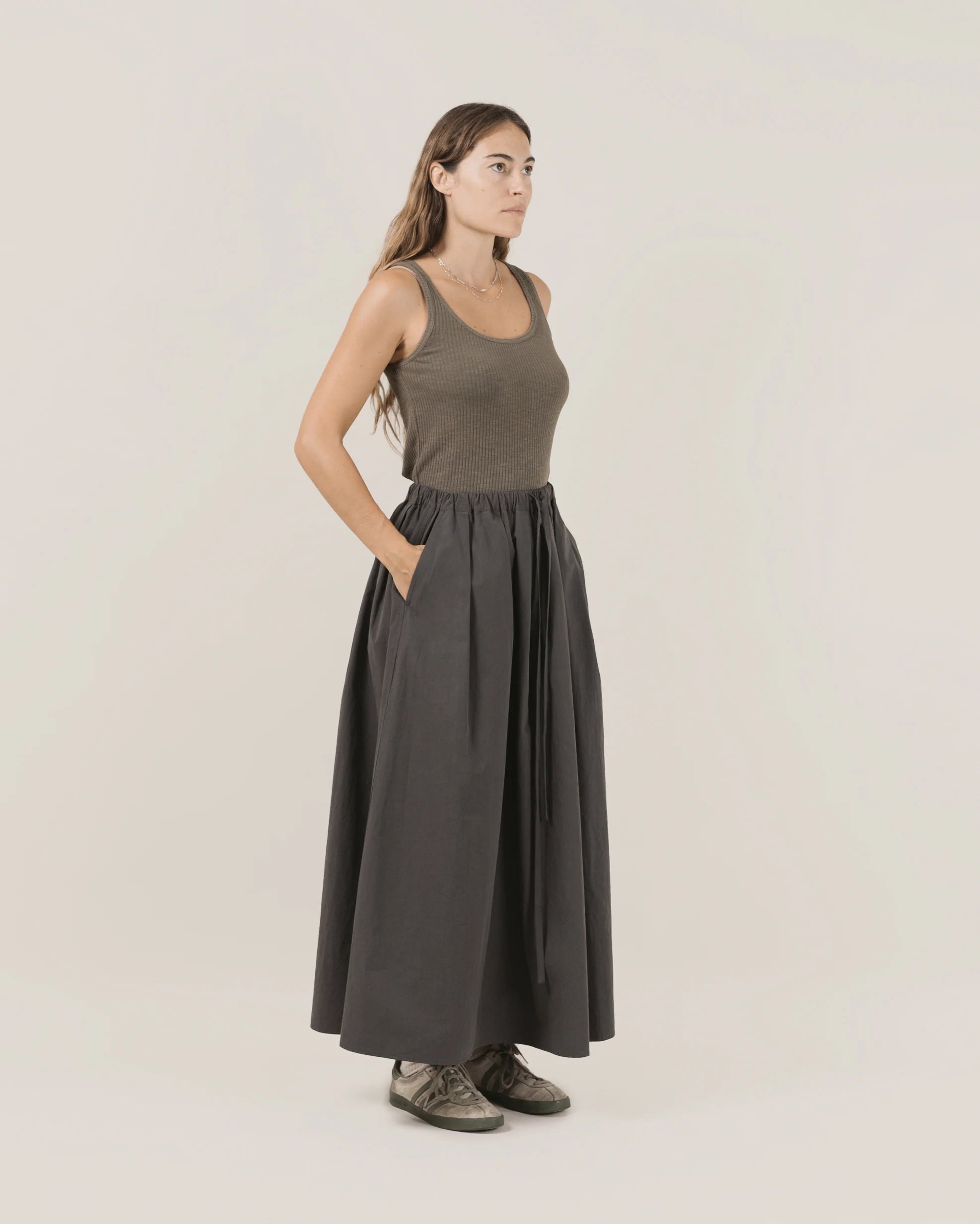 BUNCH SKIRT - CHARCOAL