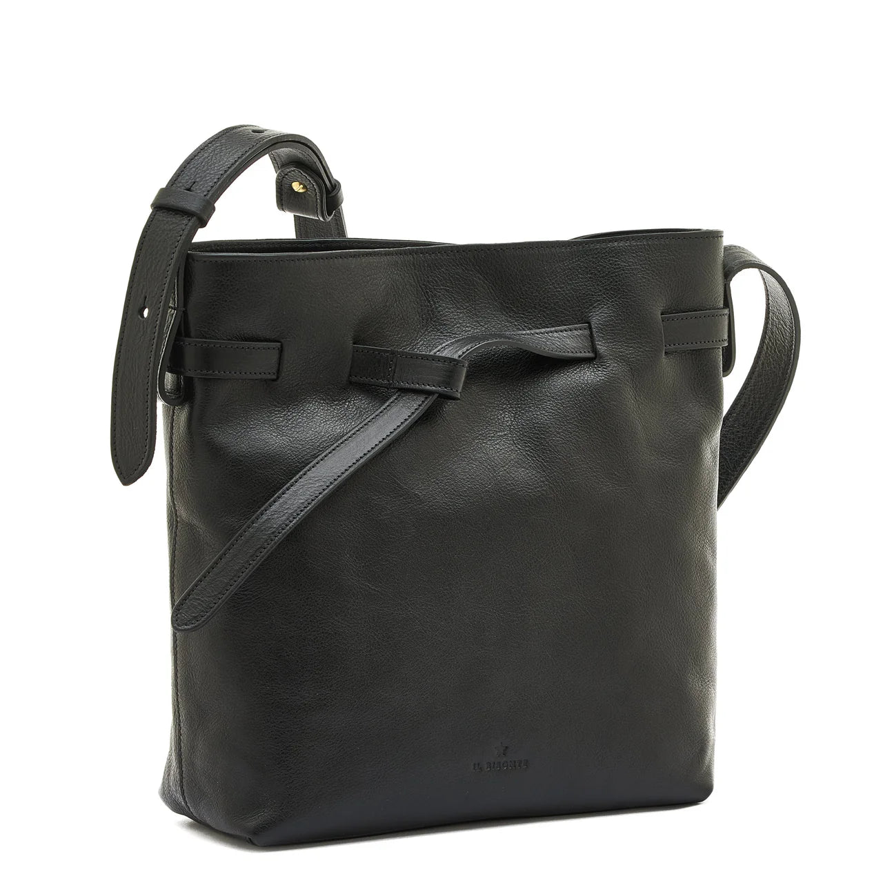 ELISA BUCKET BAG - BLACK