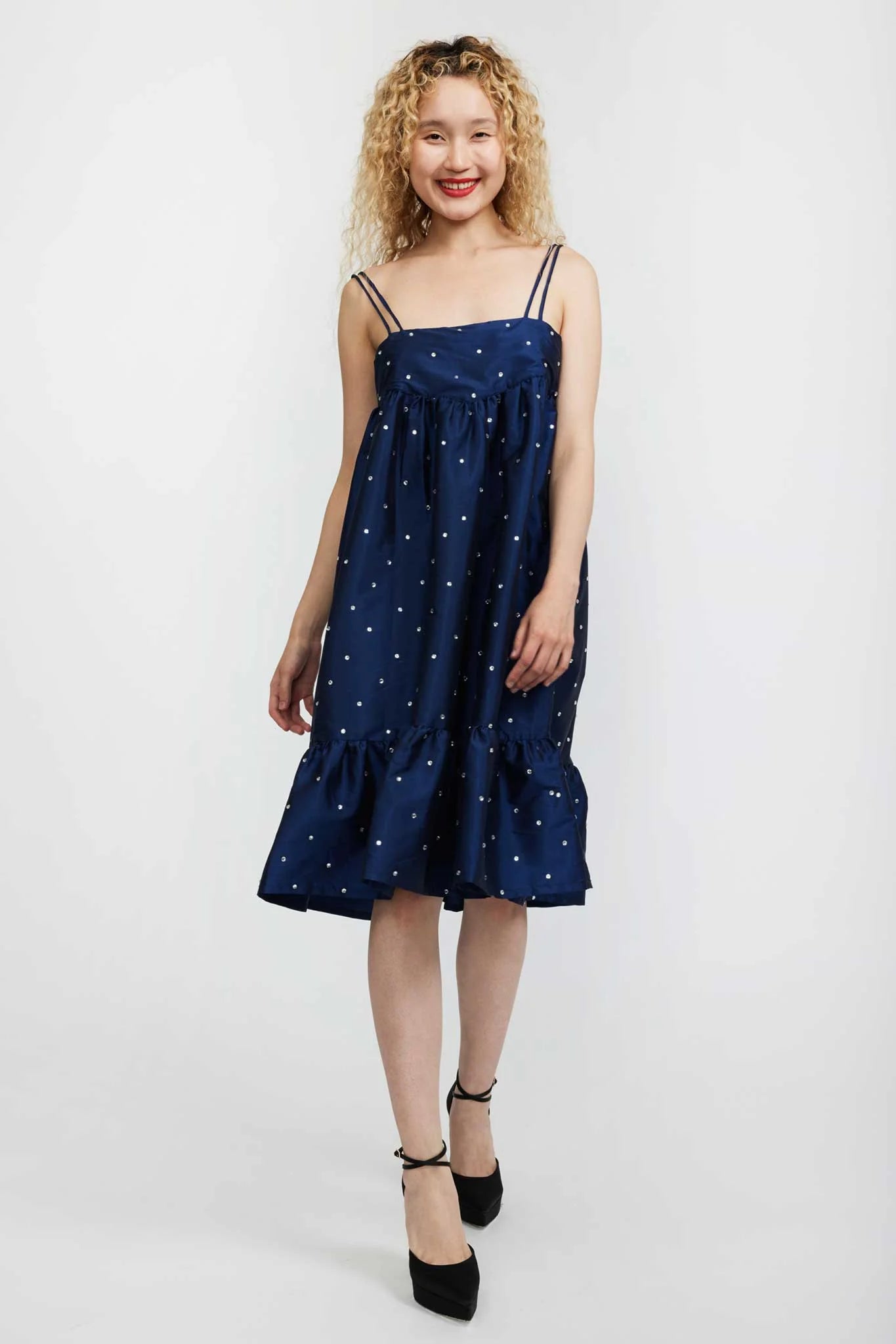 SINGER DRESS - NAVY