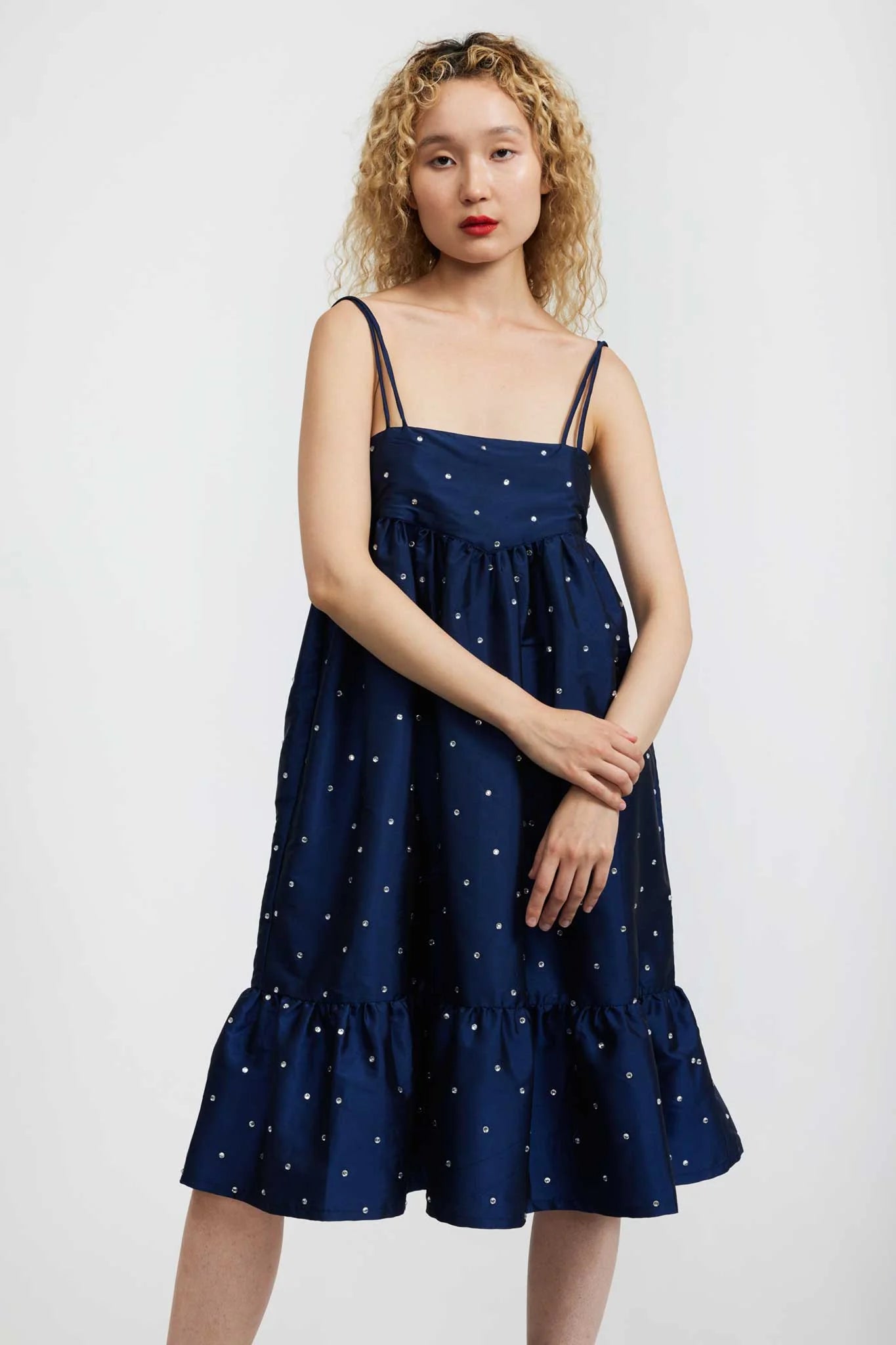 SINGER DRESS - NAVY