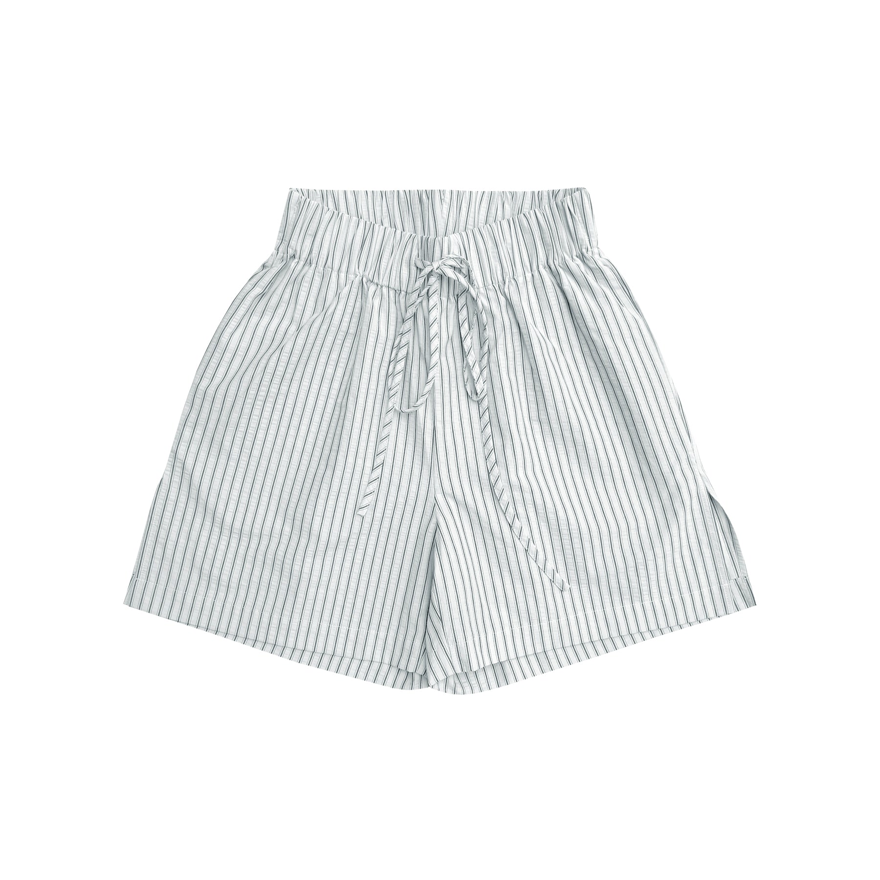 DRAWSTRING SHORTS - BLUE/NAVY STRIPE