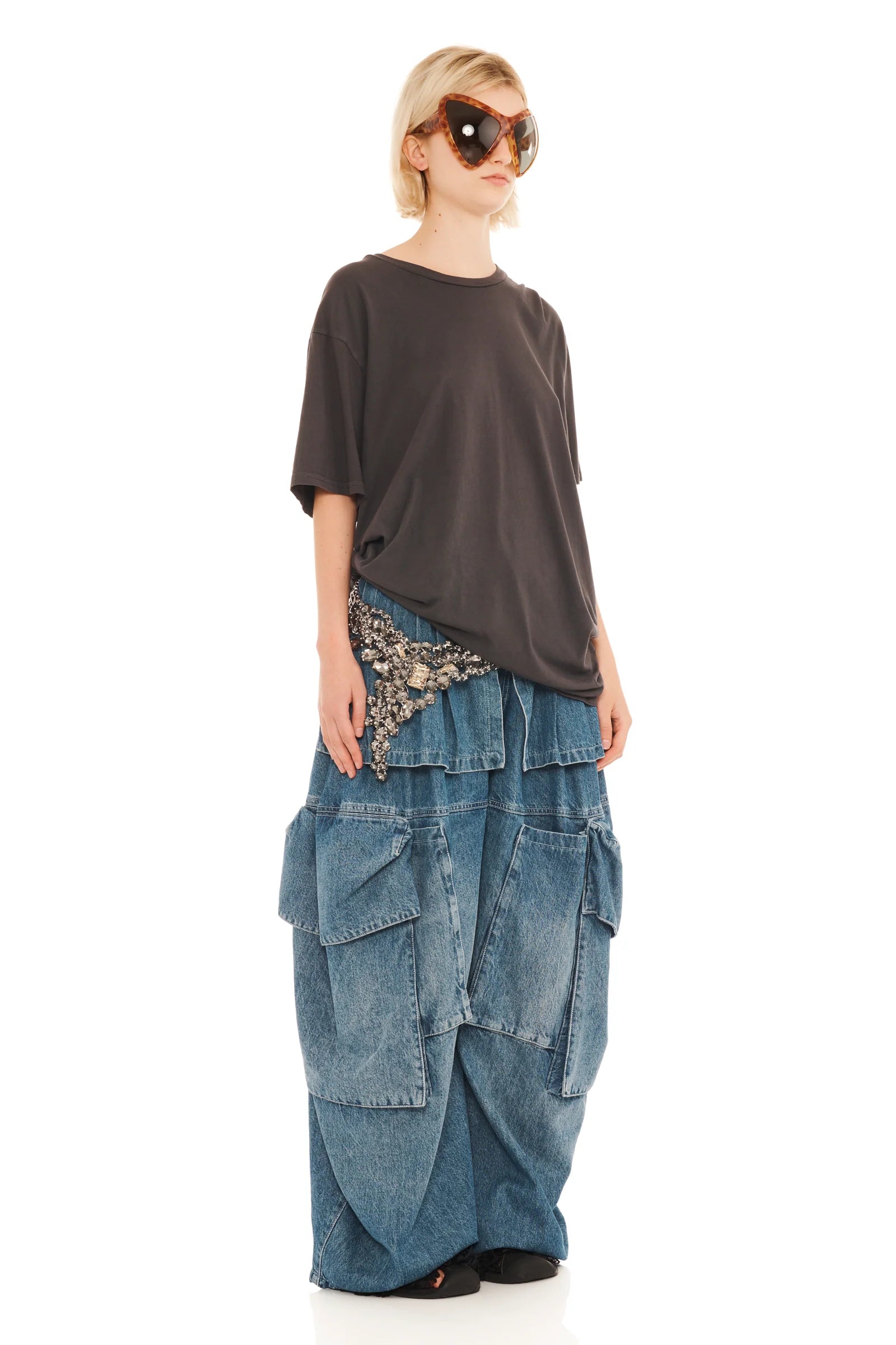 SORREL TEE - CHARCOAL