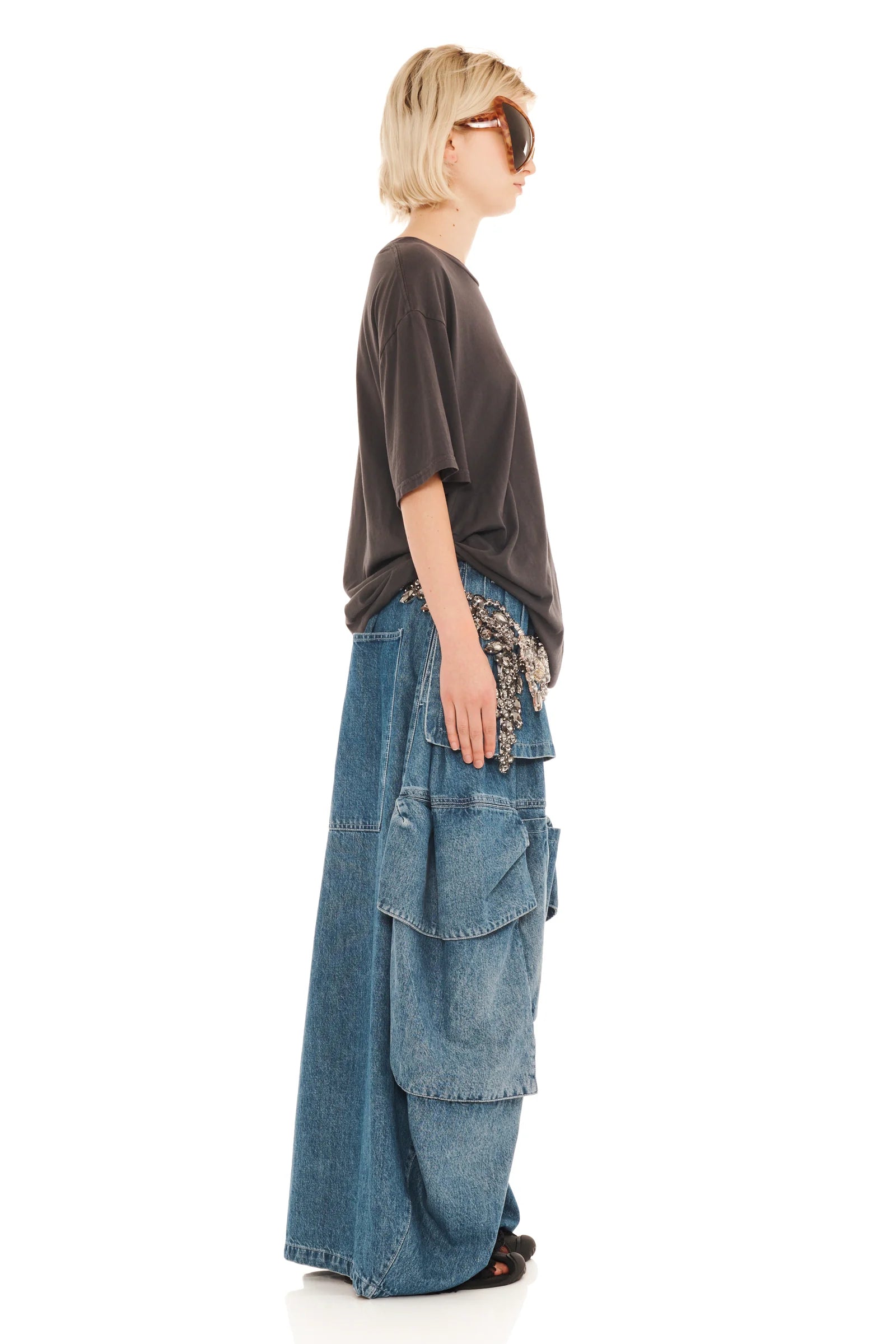 SORREL TEE - CHARCOAL