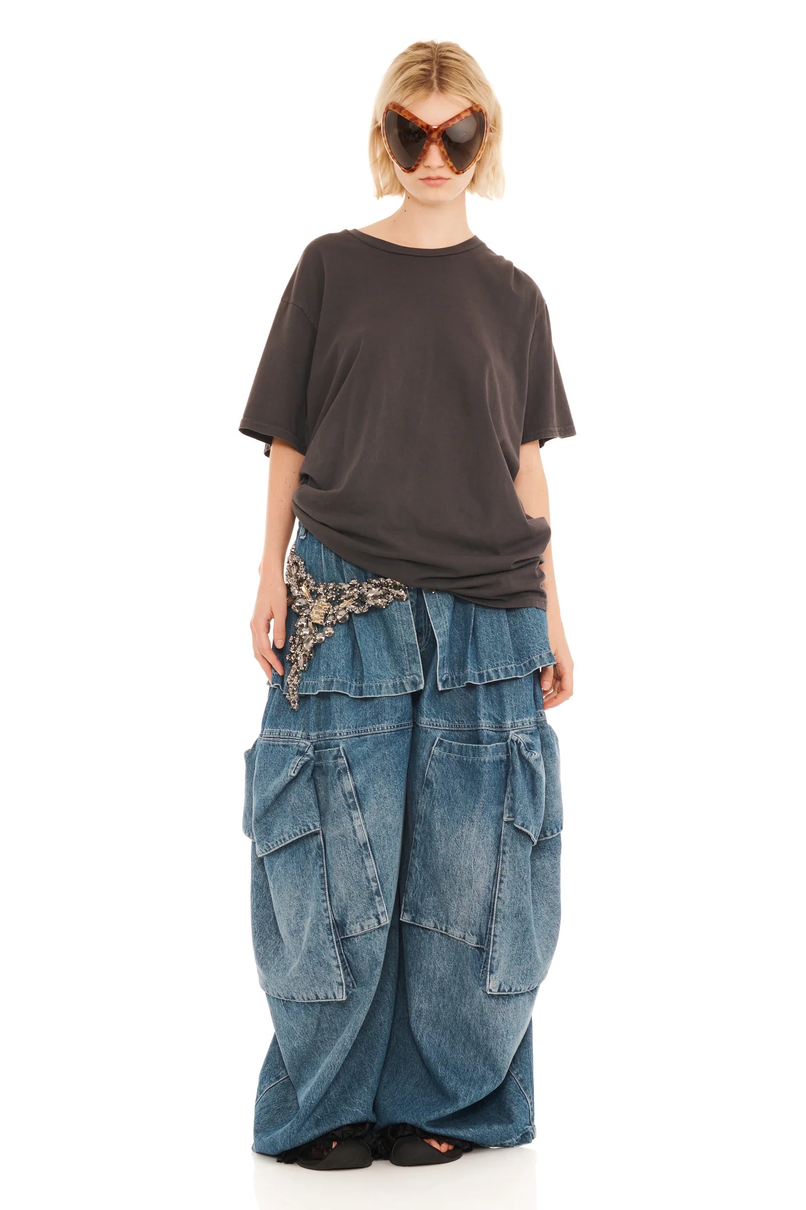 SORREL TEE - CHARCOAL