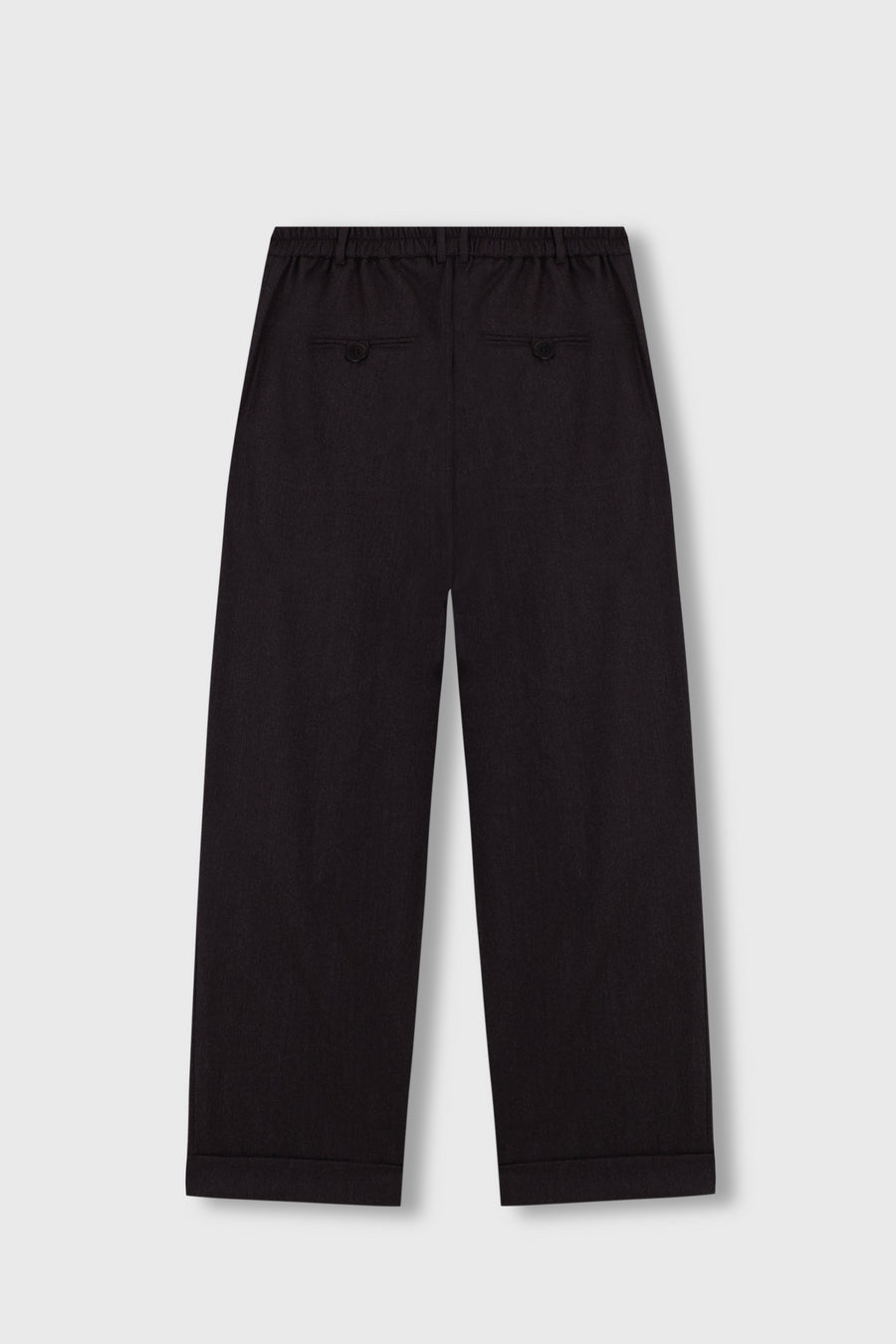 WOOL MASCULINE PANTS - ANTHRACITE