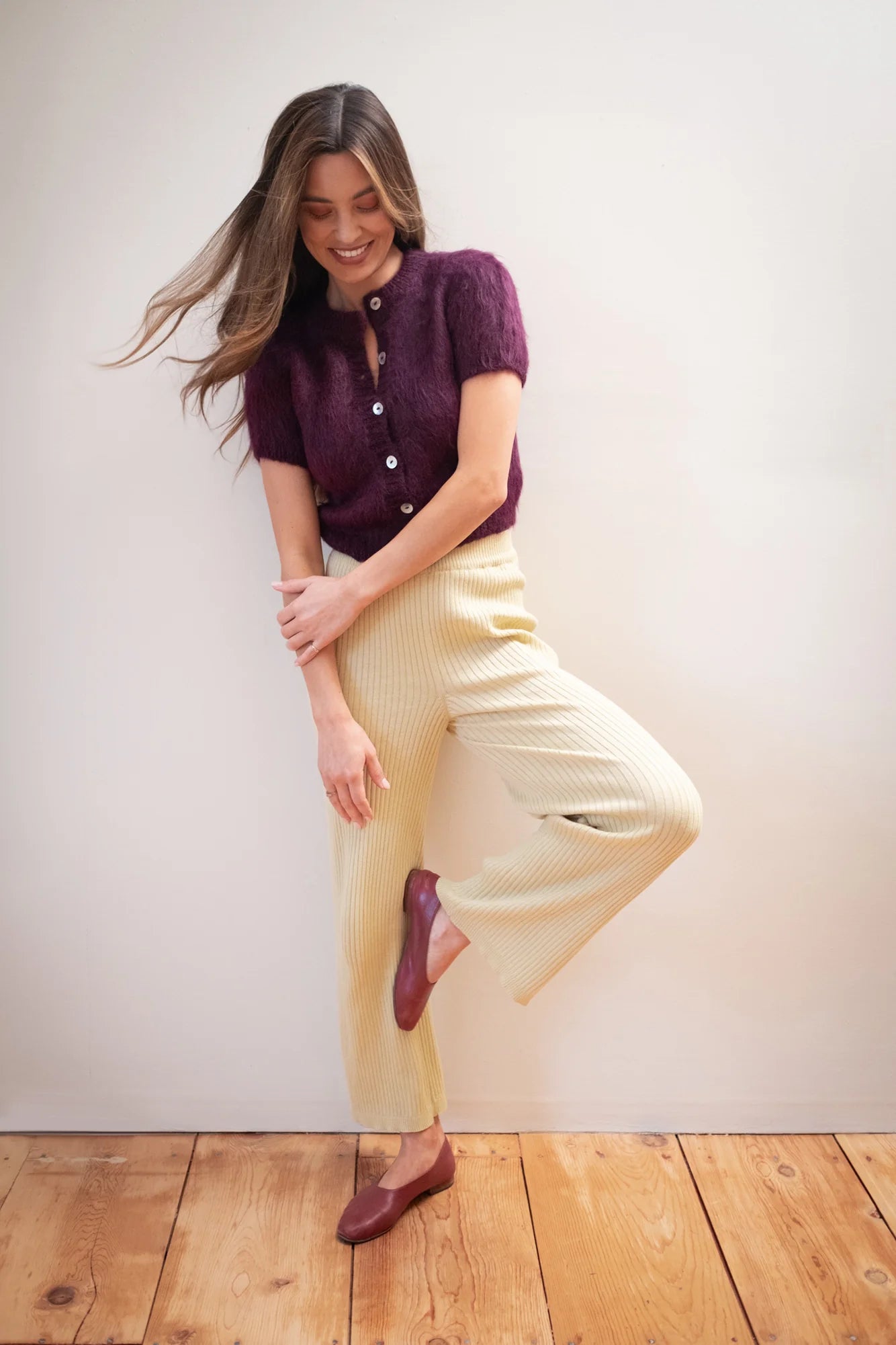 SHORT SLEEVE CARDI - JAM