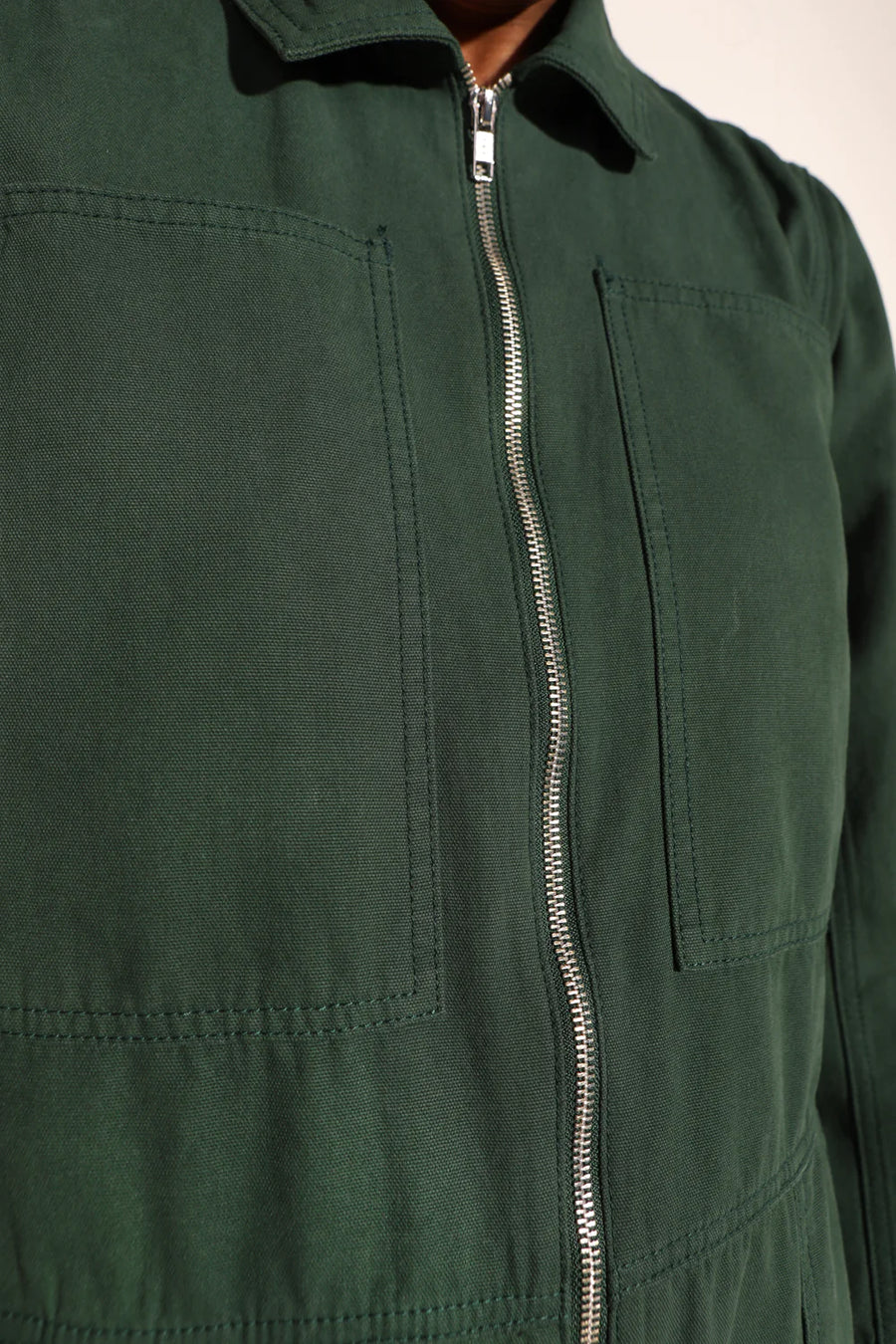 DOMINIC BOILERSUIT - FOREST GREEN