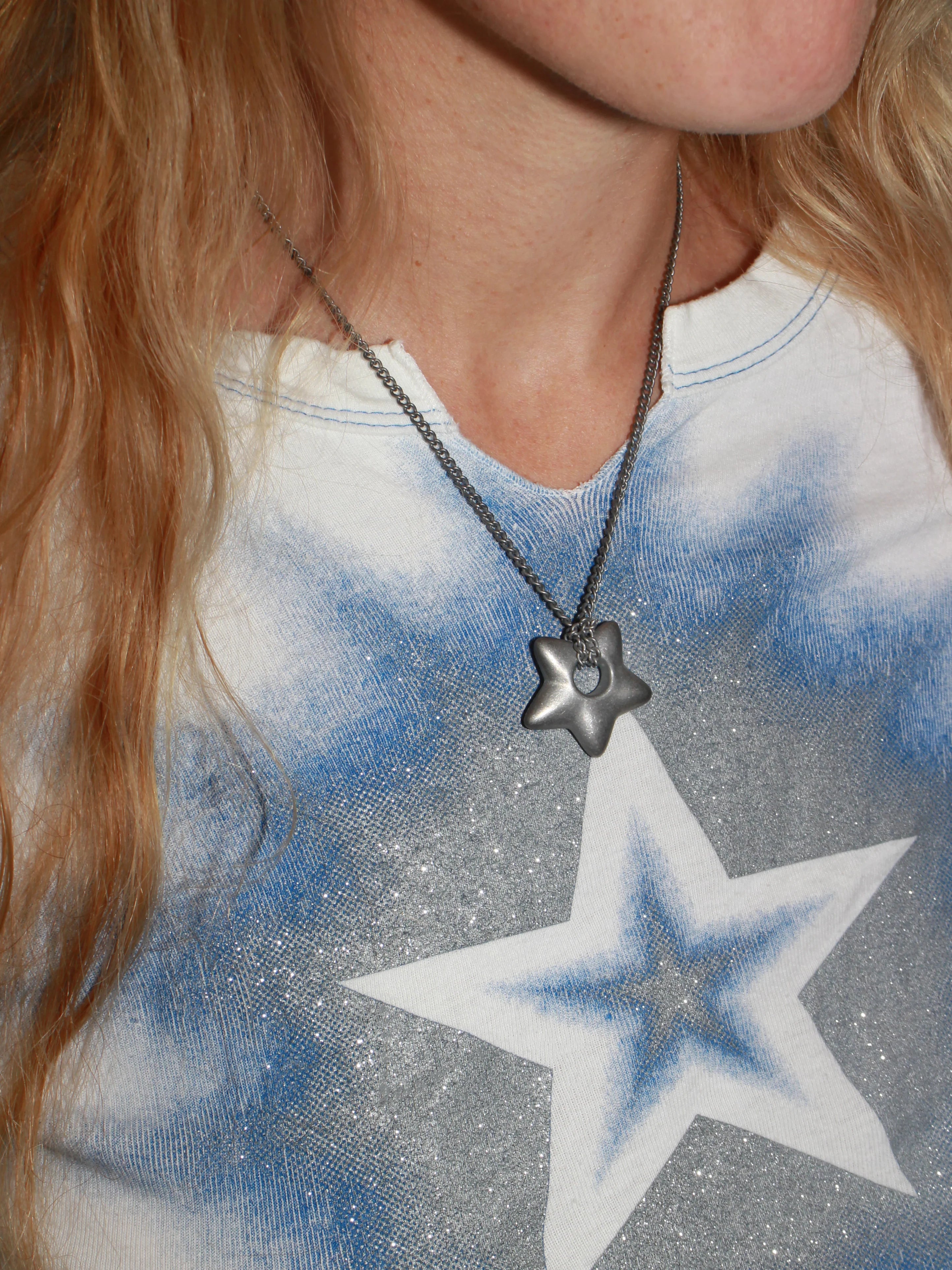 LONE STAR NECKLACE - SILVER