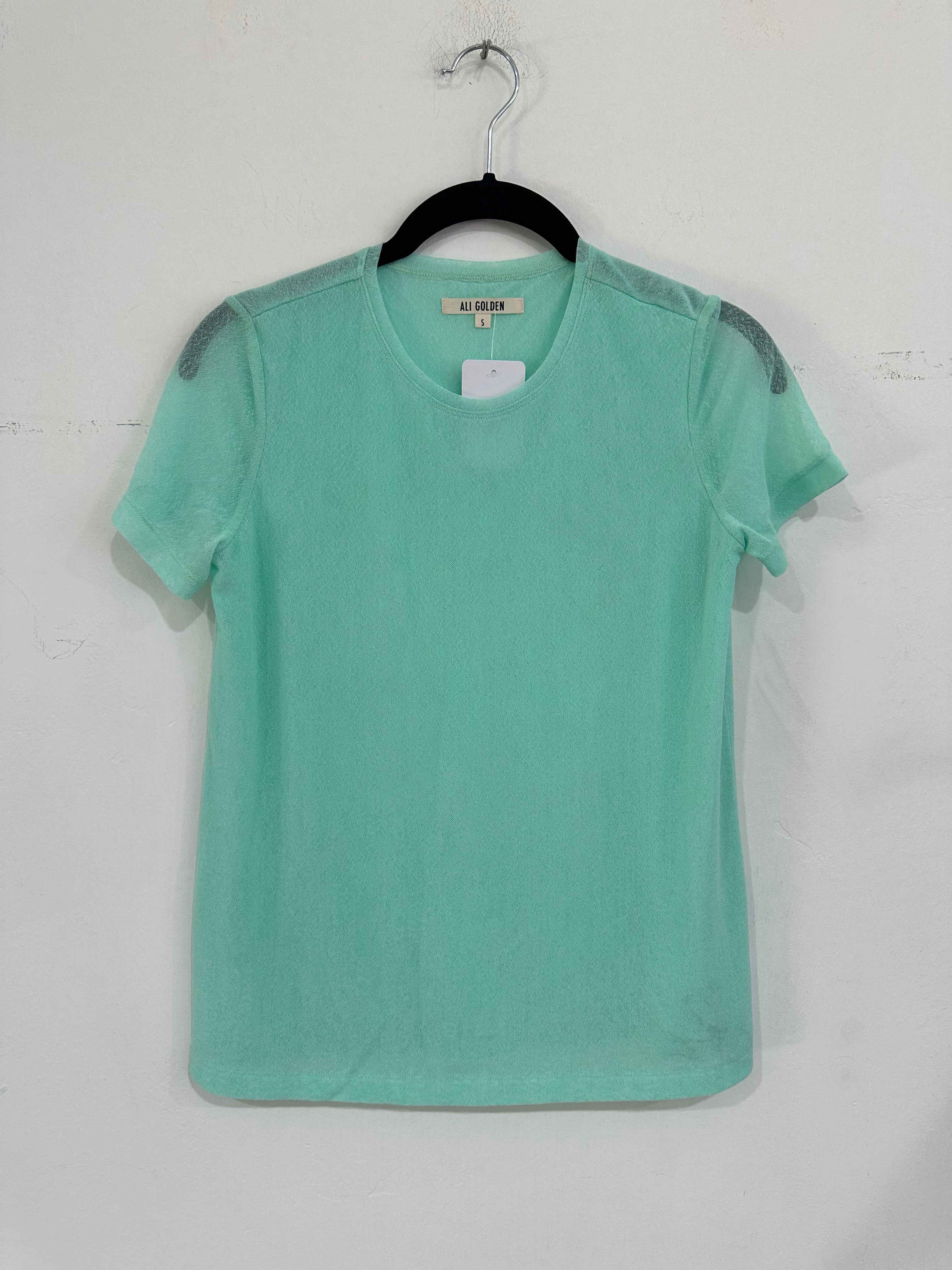 SAMPLE - MESH T-SHIRT - MINT