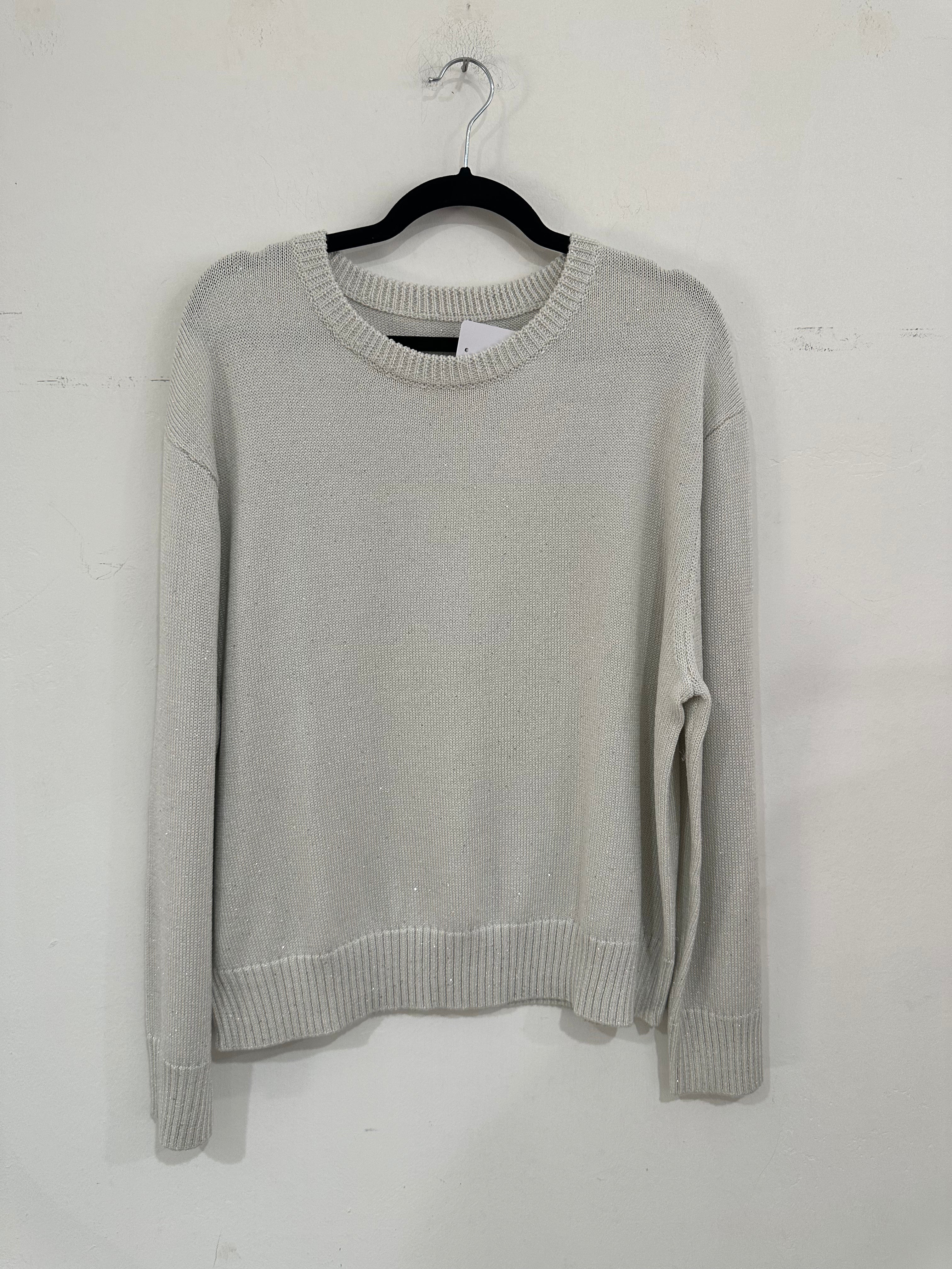 SAMPLE - OVERSIZED PULLOVER - GLITTER GREY