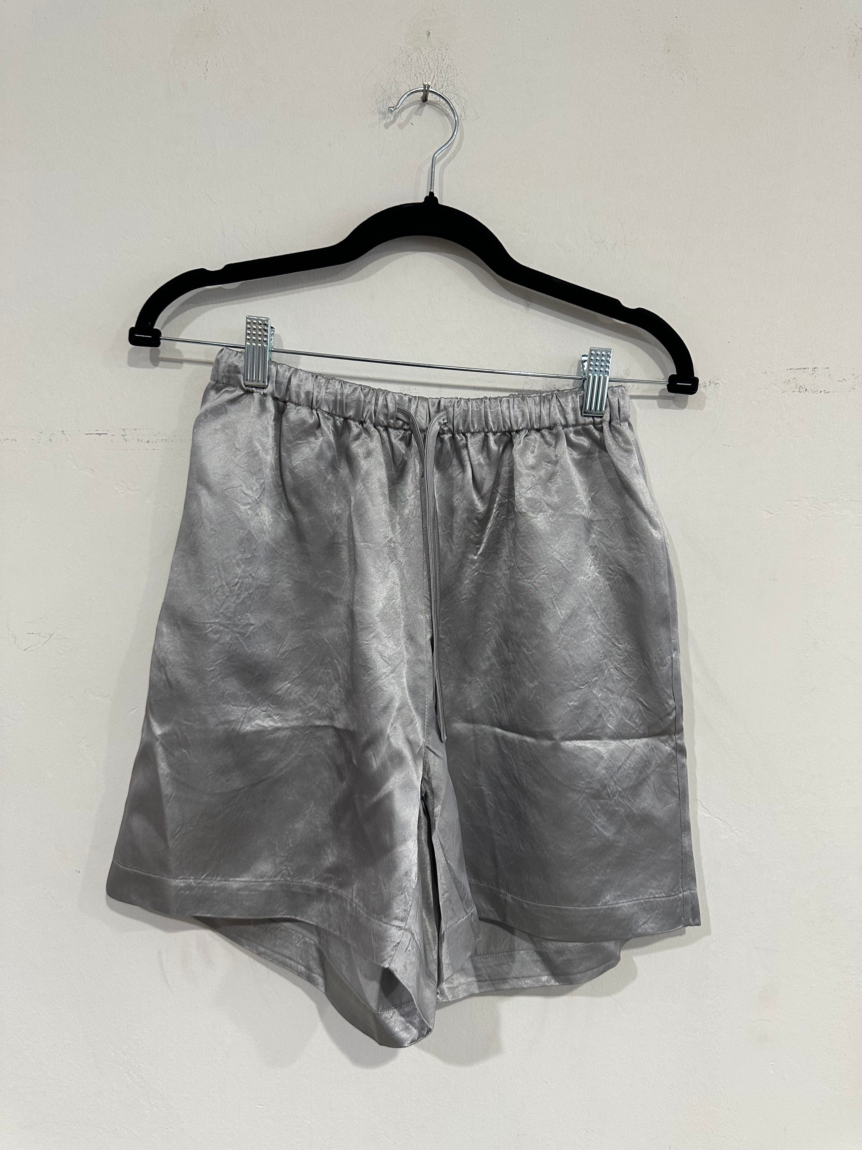 SAMPLE - DRAWSTRING SHORTS - SILVER