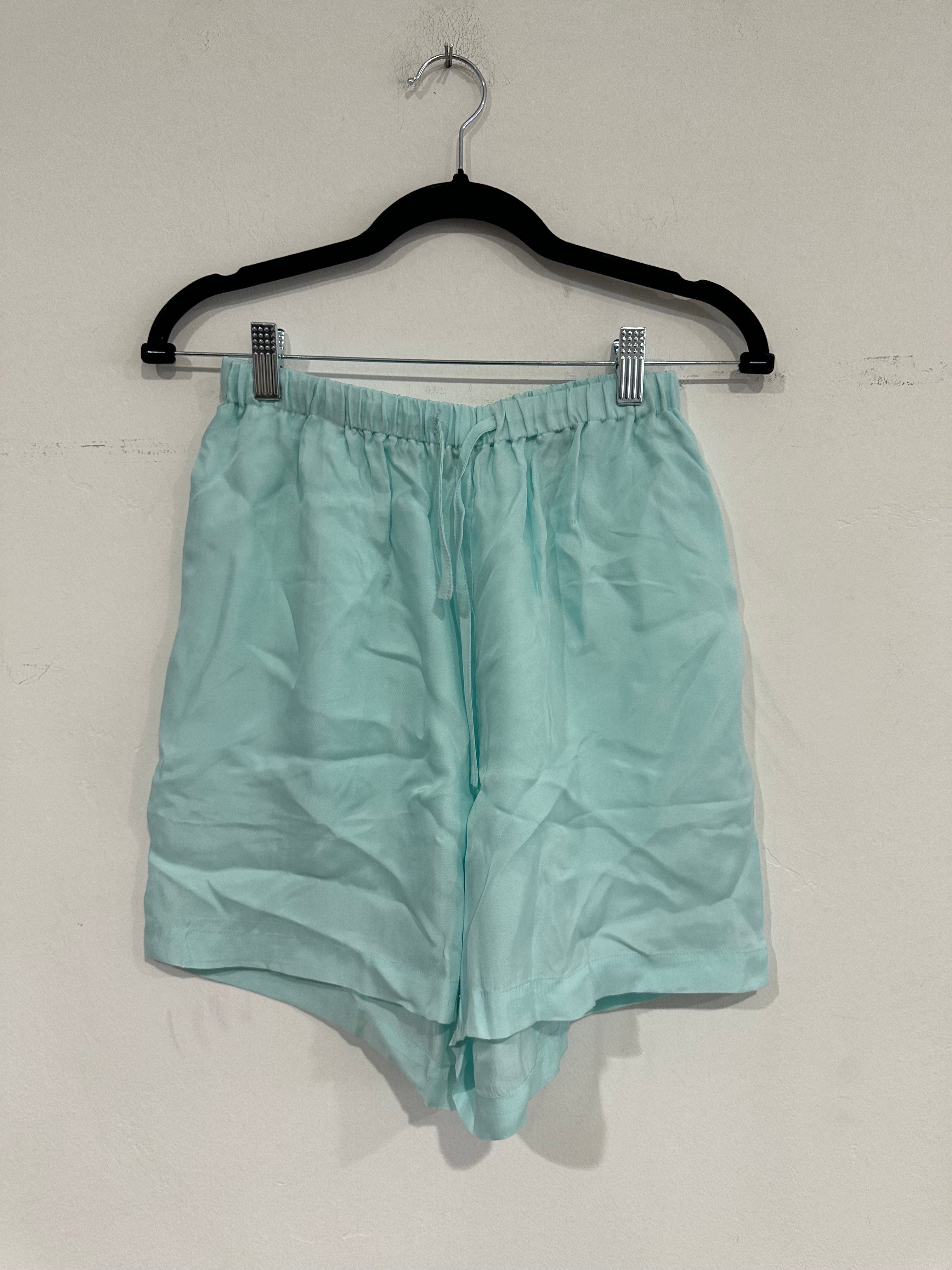 SAMPLE - DRAWSTRING SHORTS - AQUA