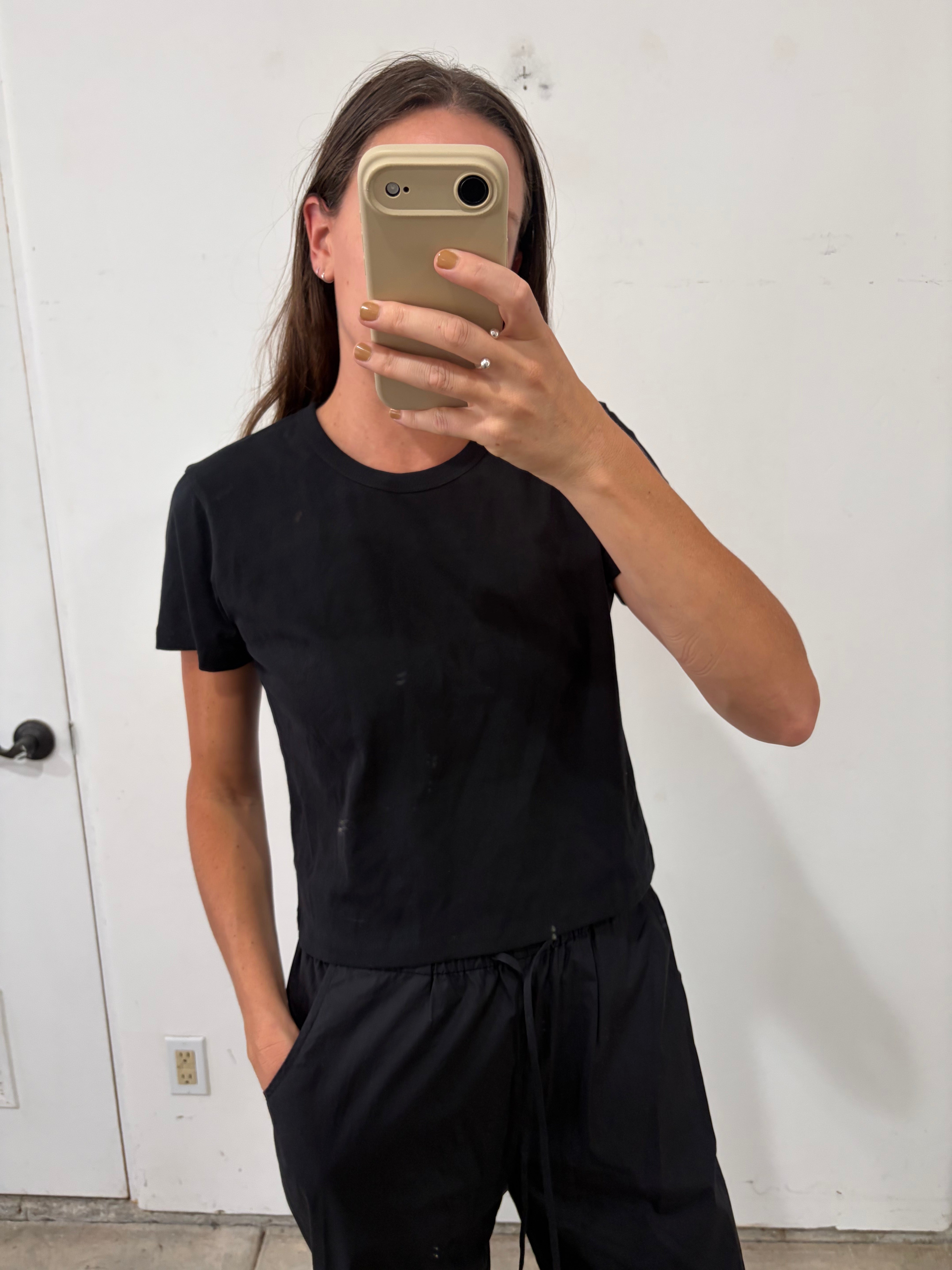 SAMPLE - SIMPLE T-SHIRT - BLACK