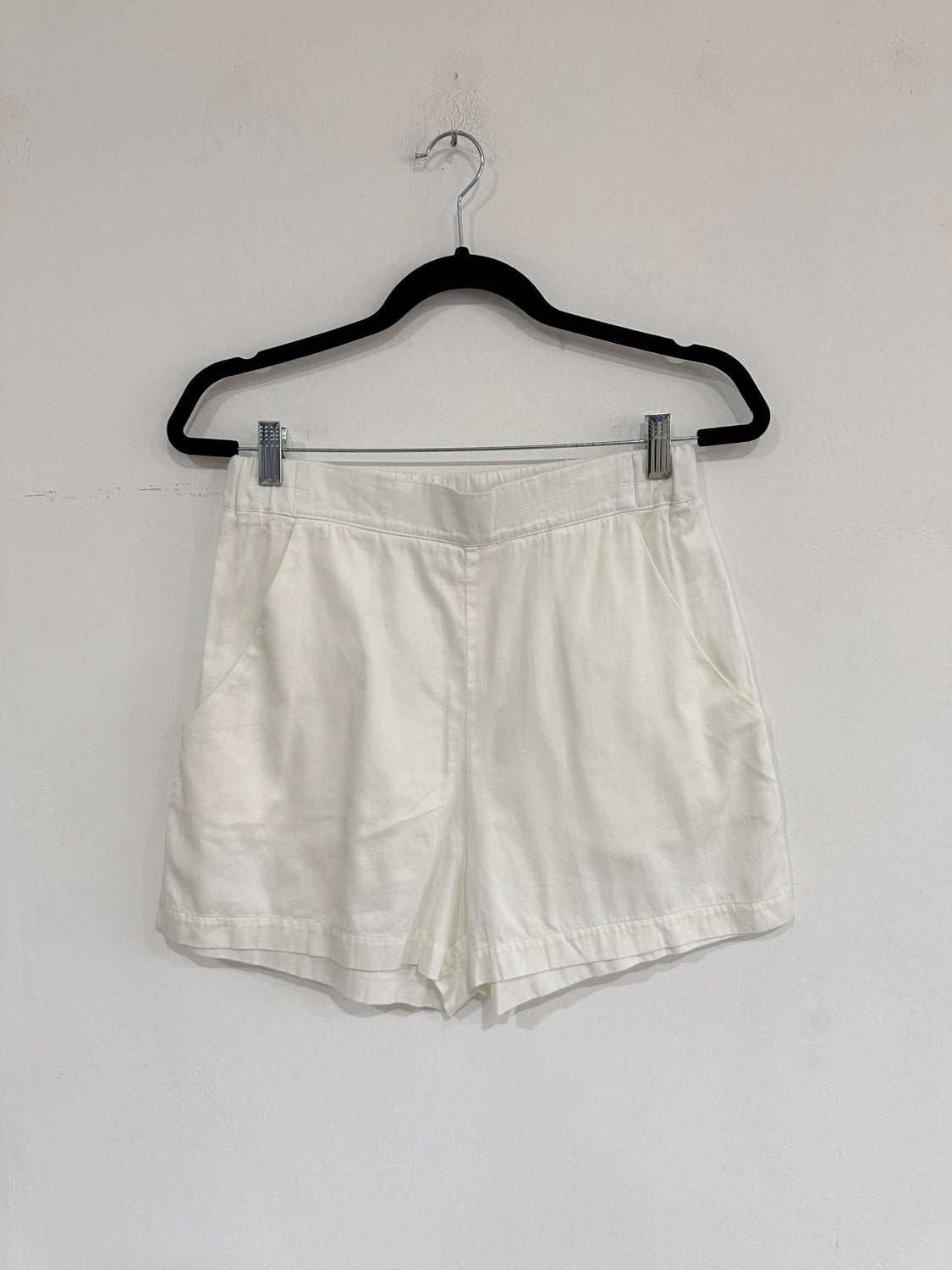 SAMPLE - ELASTIC SHORTS - BONE