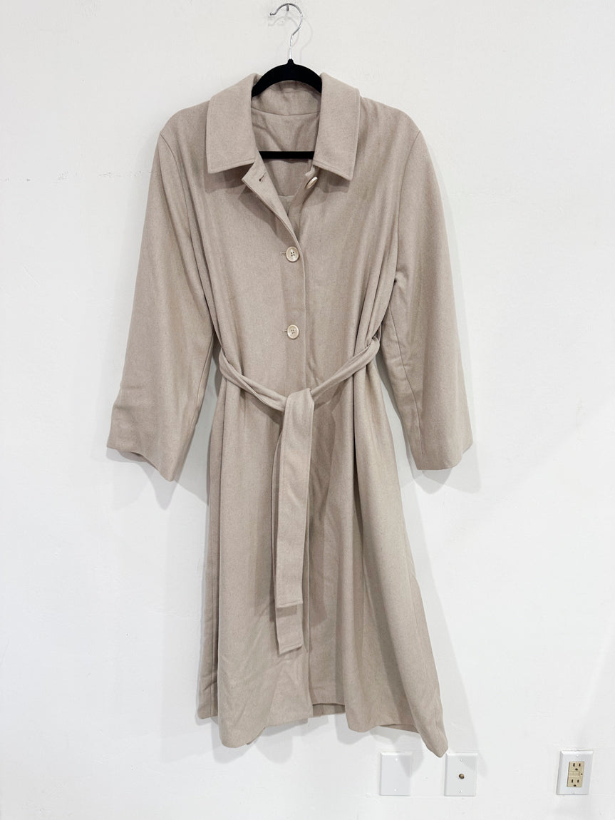 SAMPLE - WOOL TRENCH COAT - COPPER