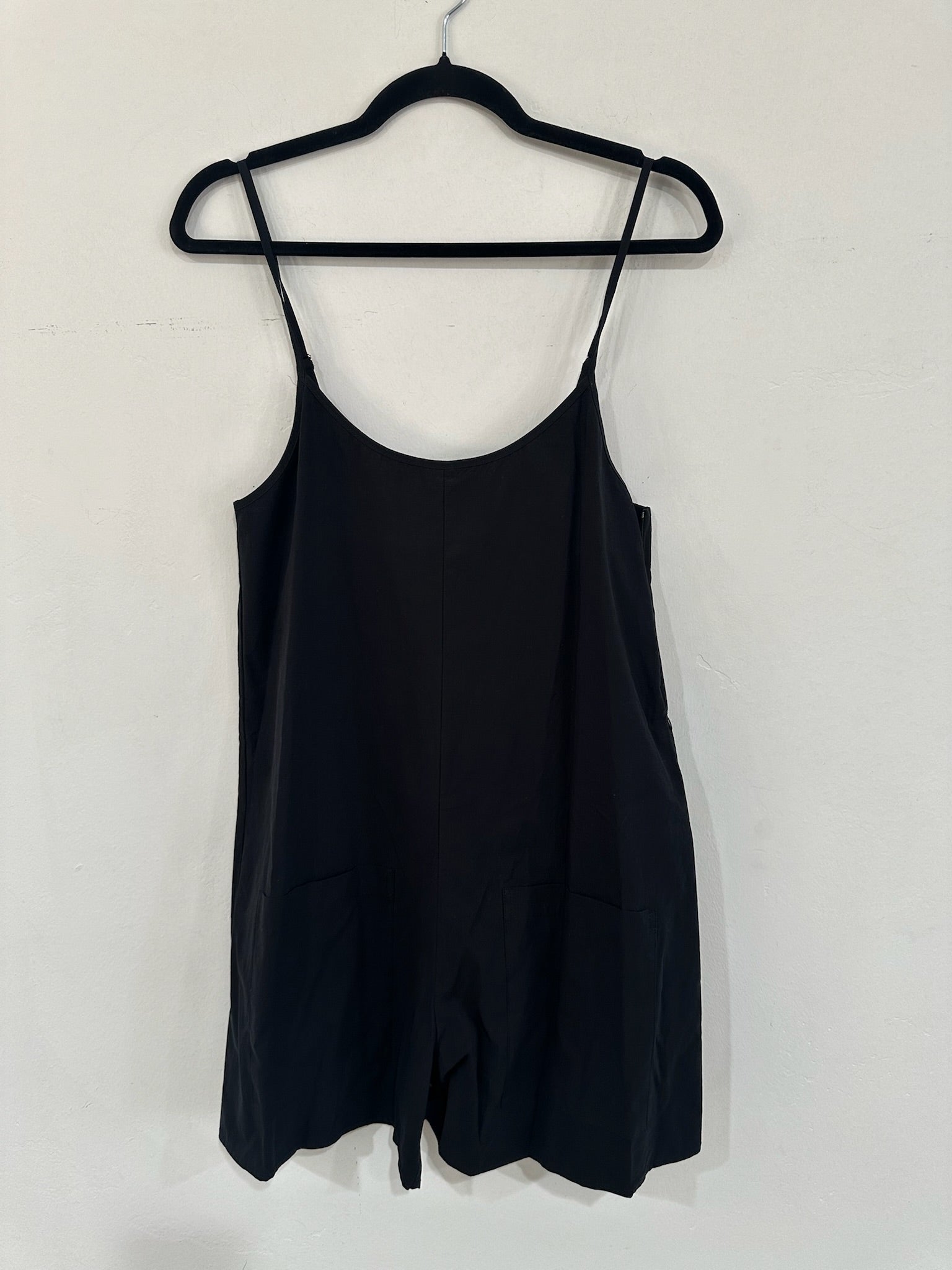SAMPLE - COTTON ROMPER - BLACK