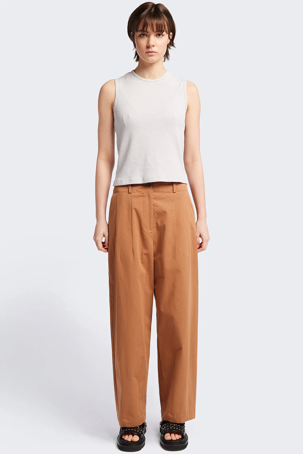 PLY PANT - TOFFEE BROWN