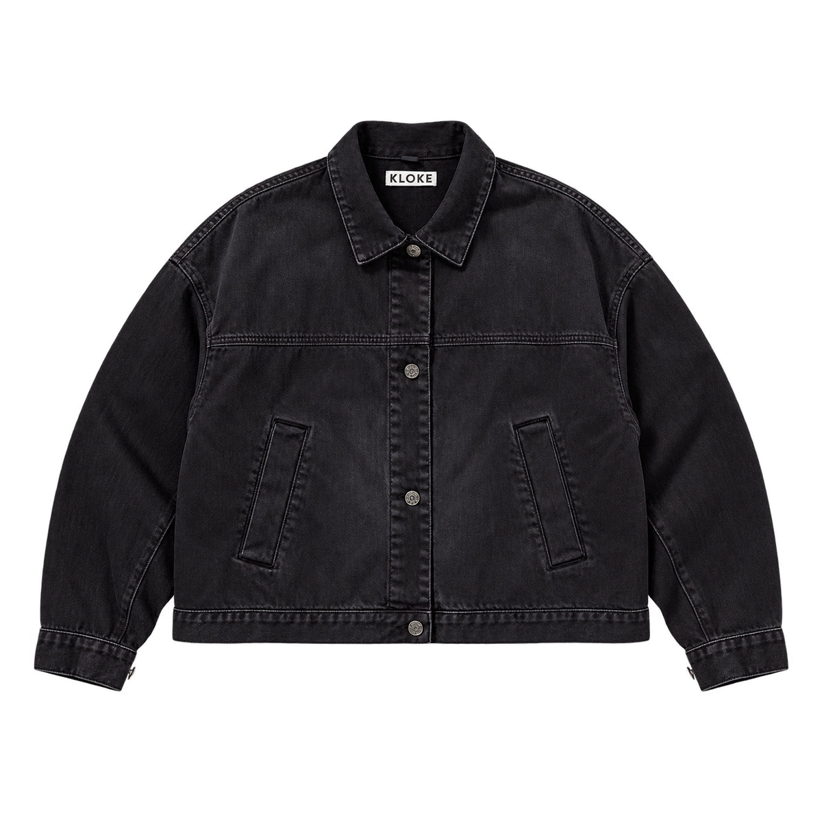 HALT DENIM JACKET - BLACK FADE