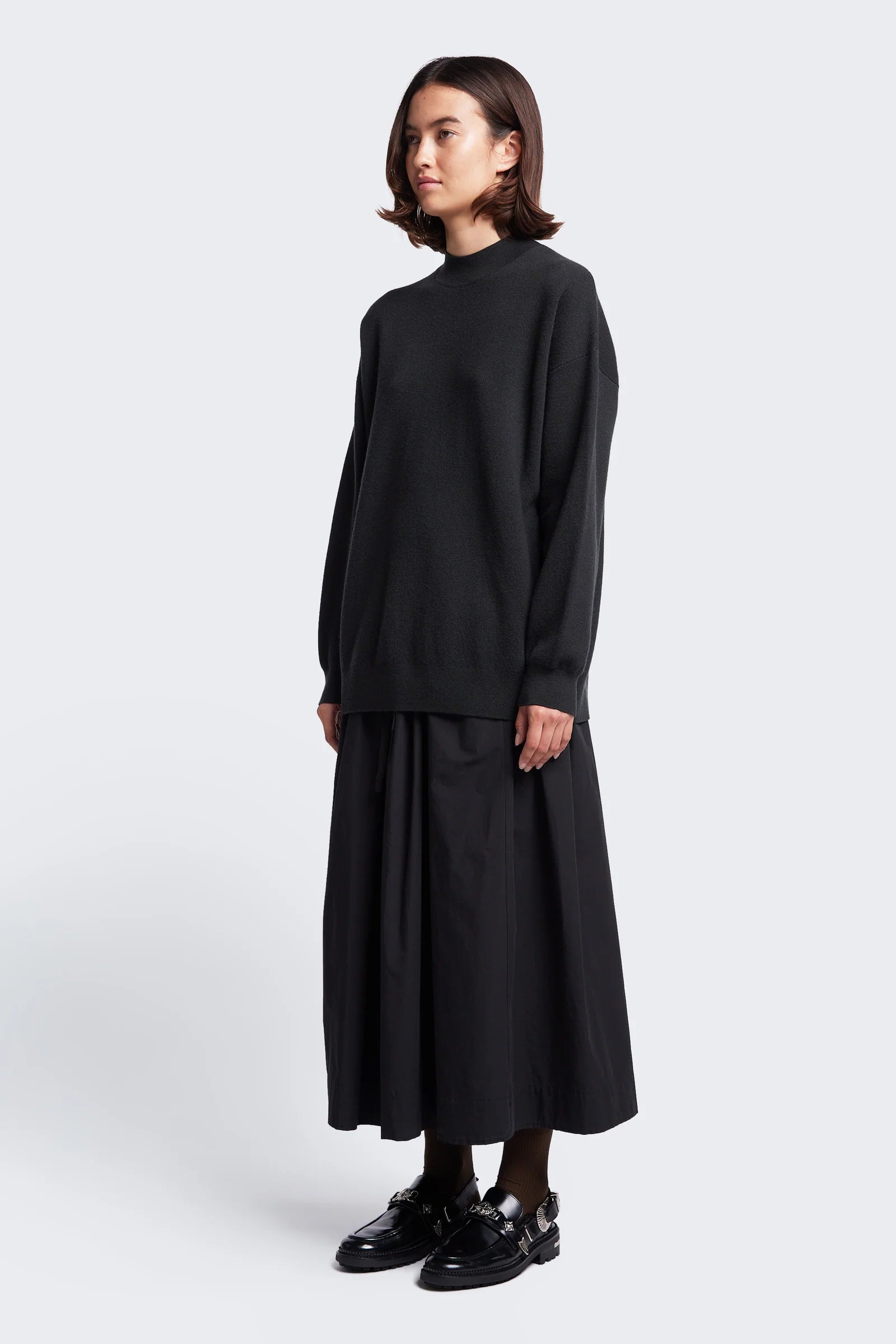 INTERLUDE SKIRT - BLACK