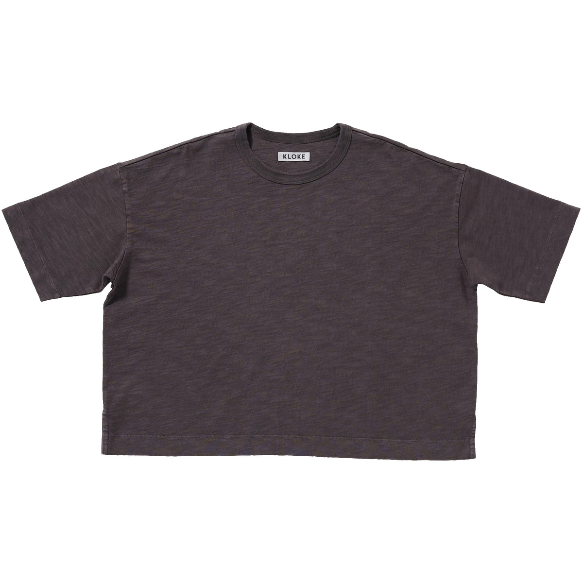OVERDYED OBELISK TEE - LICORICE