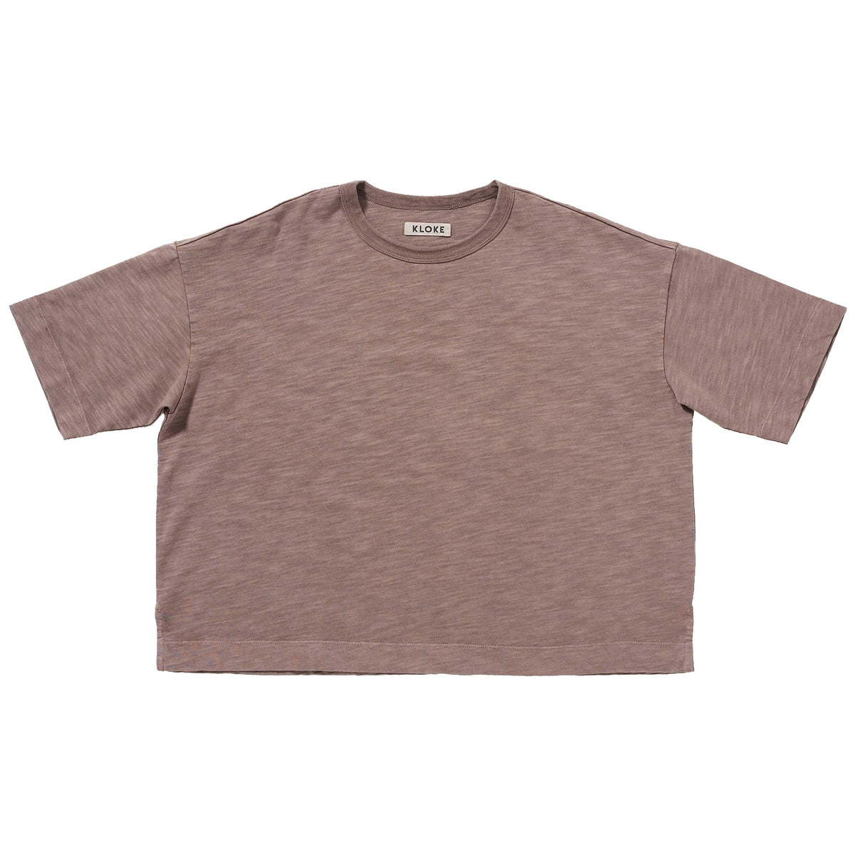 OVERDYED OBELISK TEE -  NUT BROWN