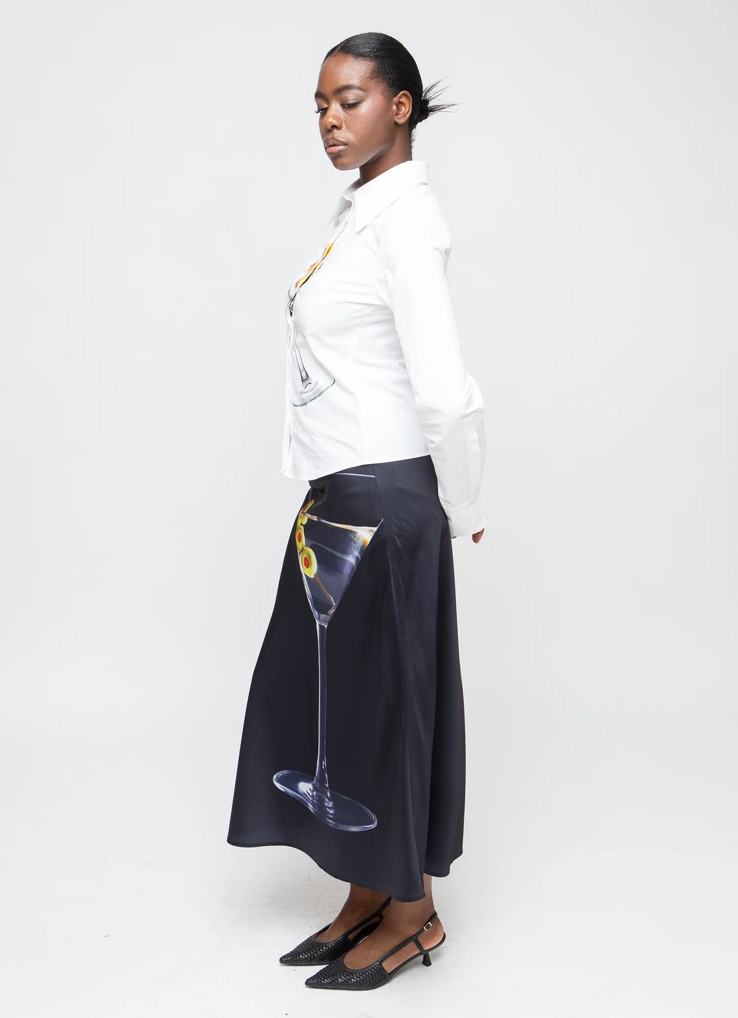 MARTINI SKIRT - BLACK