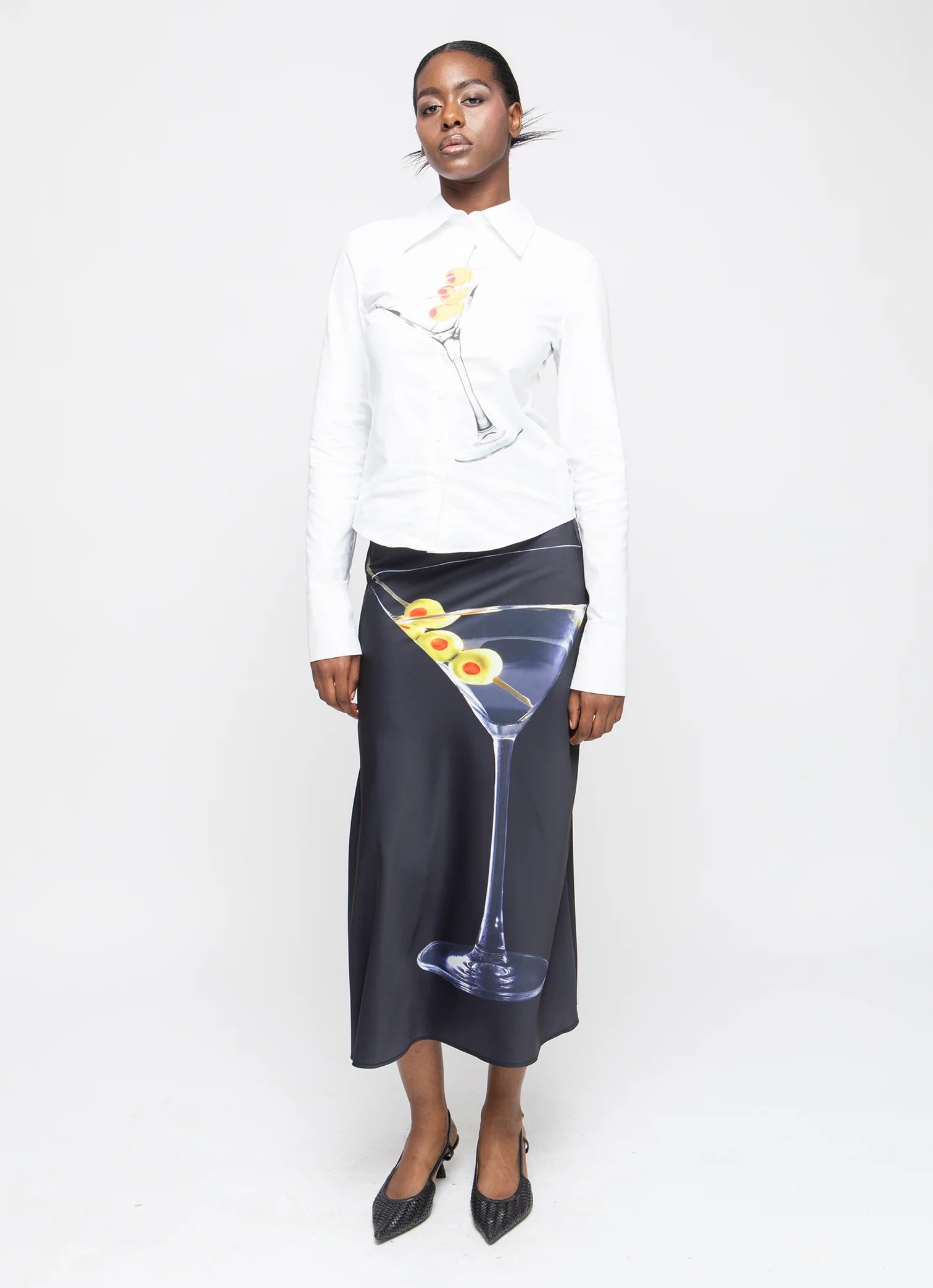MARTINI SKIRT - BLACK